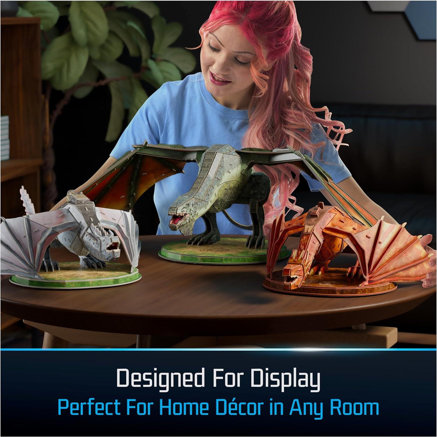 Kit de Modelo 3D Casa del Dragón Spin Master 350 Piezas