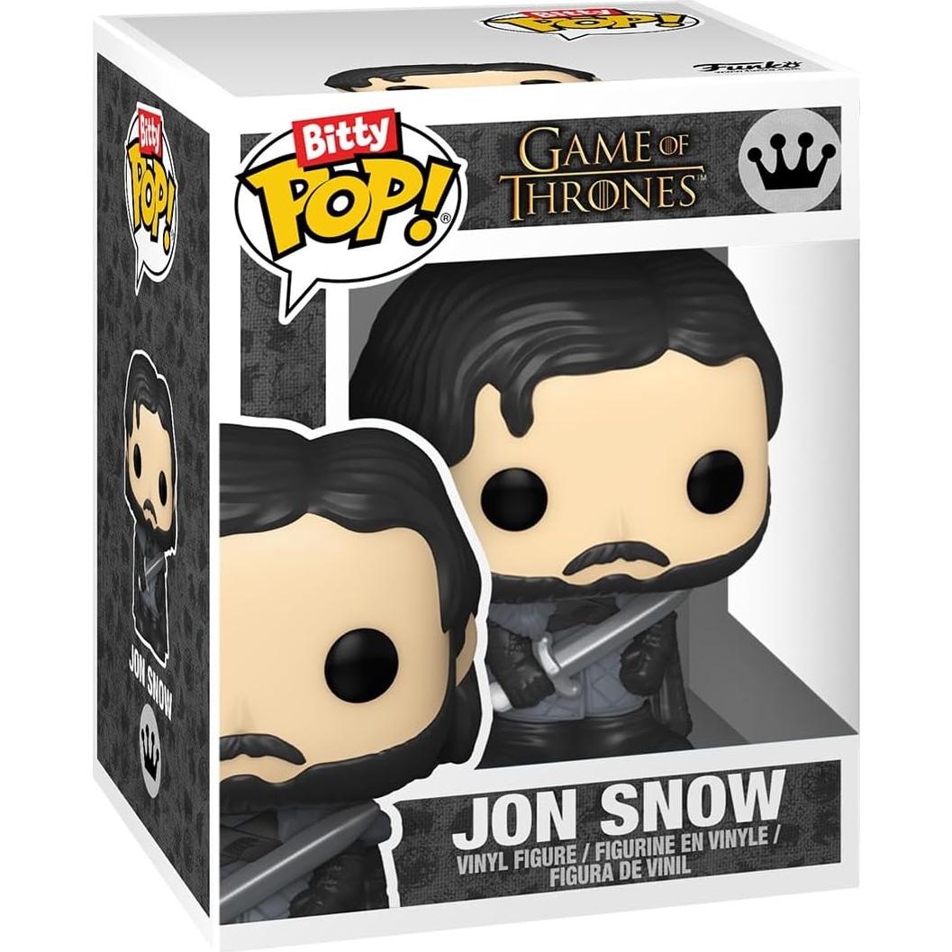 Funko Bitty Pop Juego de Tronos - Jon Snow, Fantasma y más