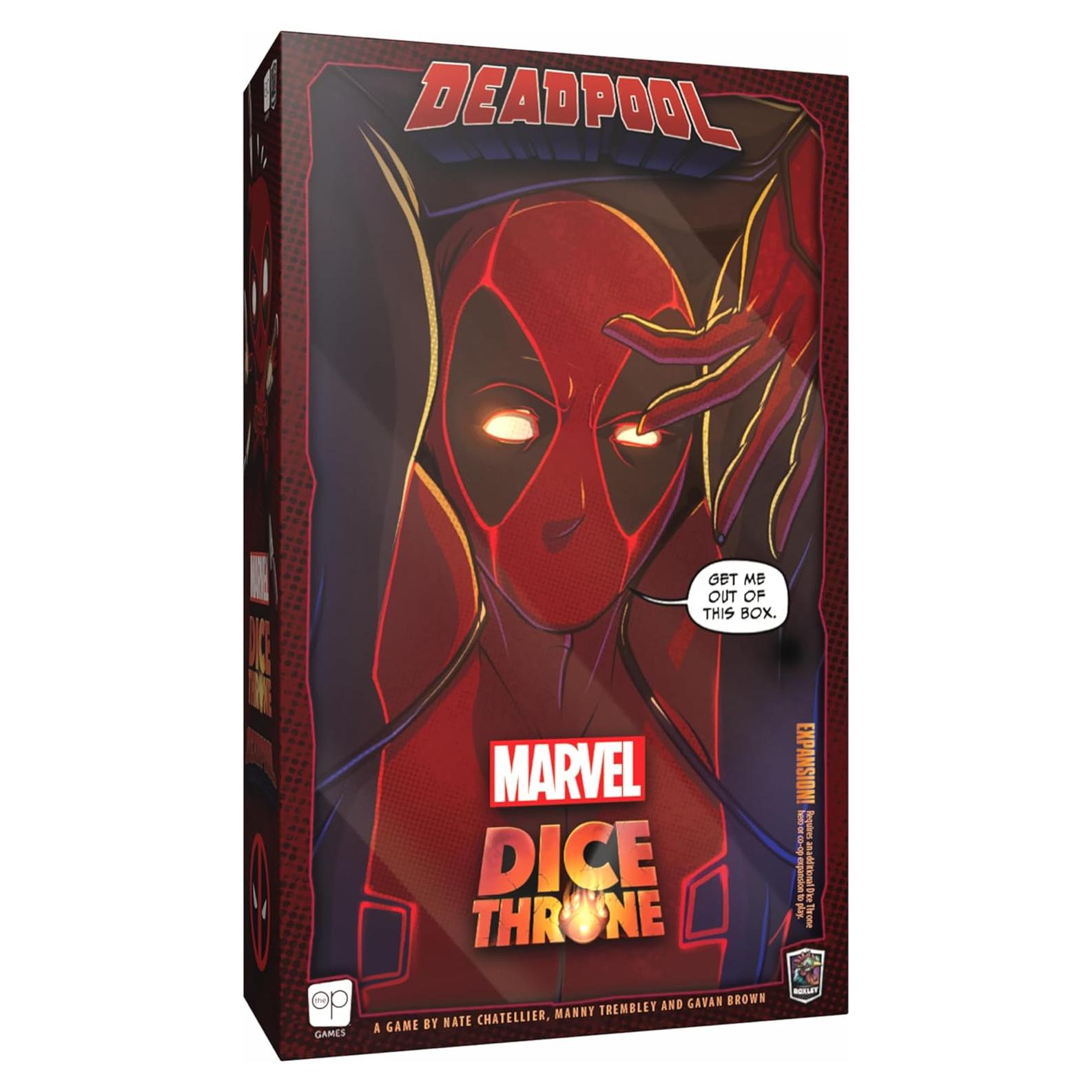Juego de Dados Marvel Dice Throne Deadpool - Edición Deluxe