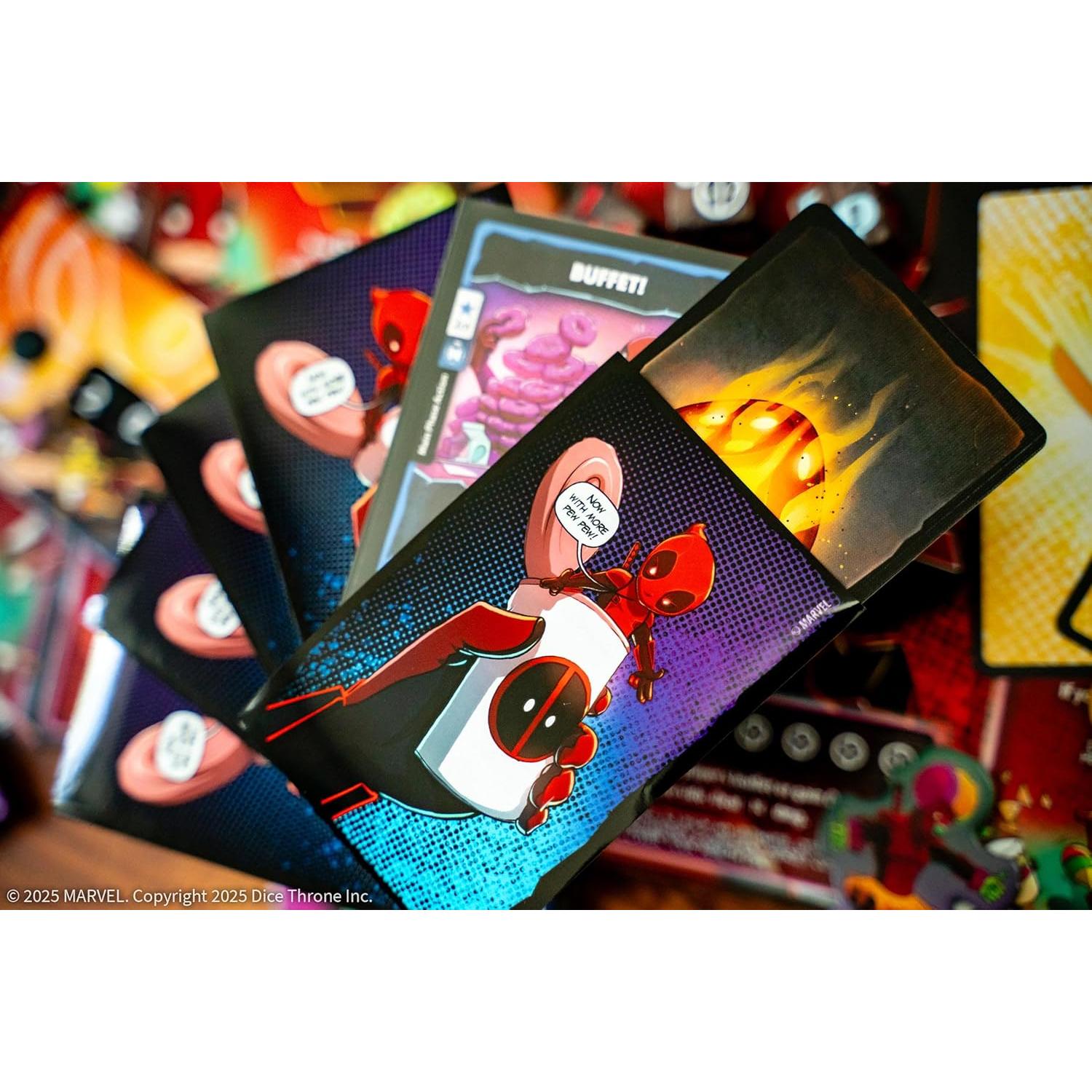 Juego de Dados Marvel Dice Throne Deadpool - Edición Deluxe