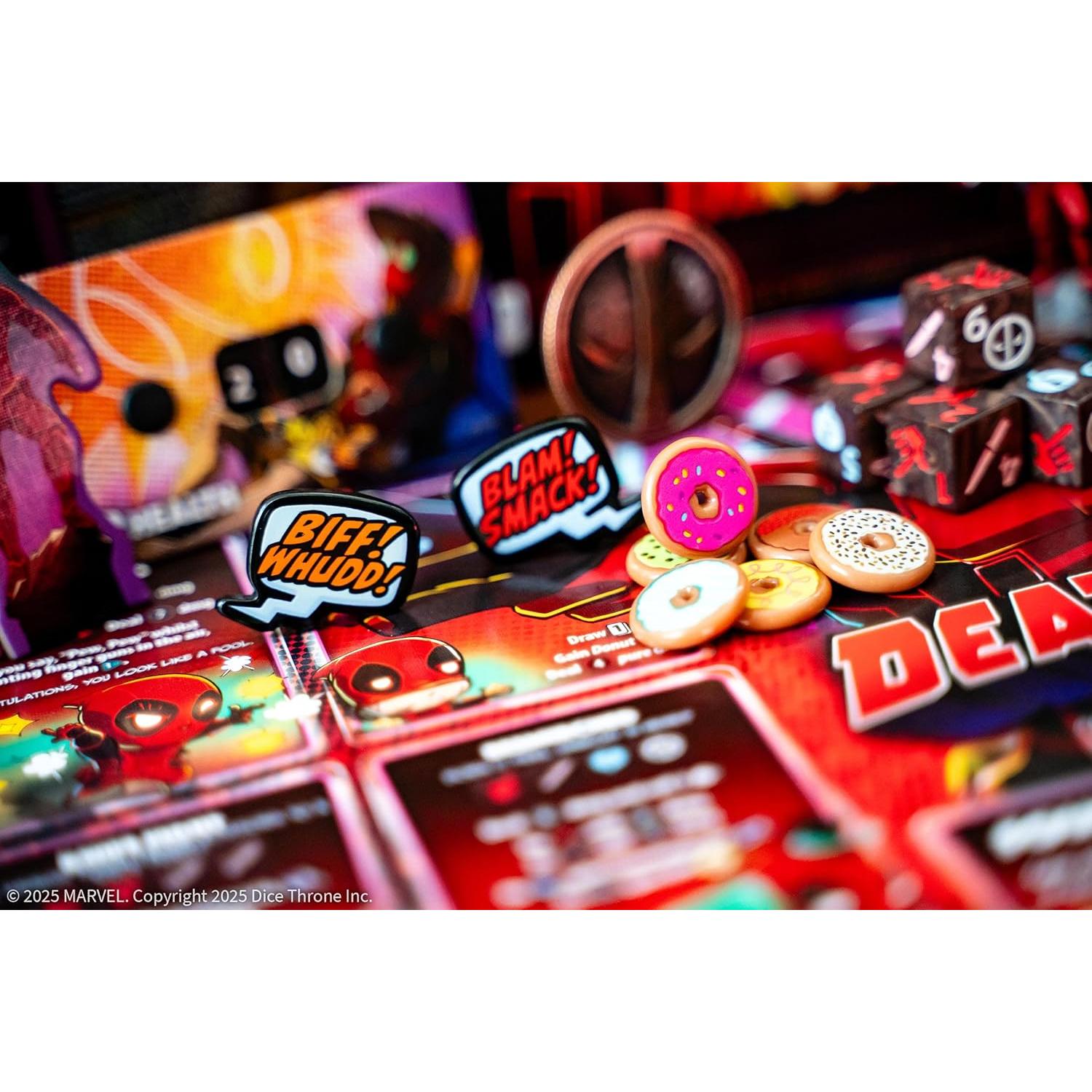 Juego de Dados Marvel Dice Throne Deadpool - Edición Deluxe