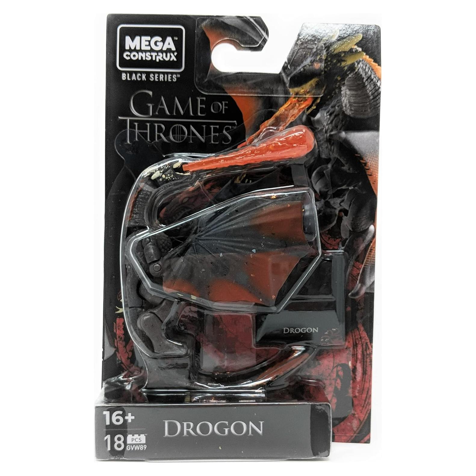 Figura Mini Drogon Mega Construx Juego de Tronos GVW89