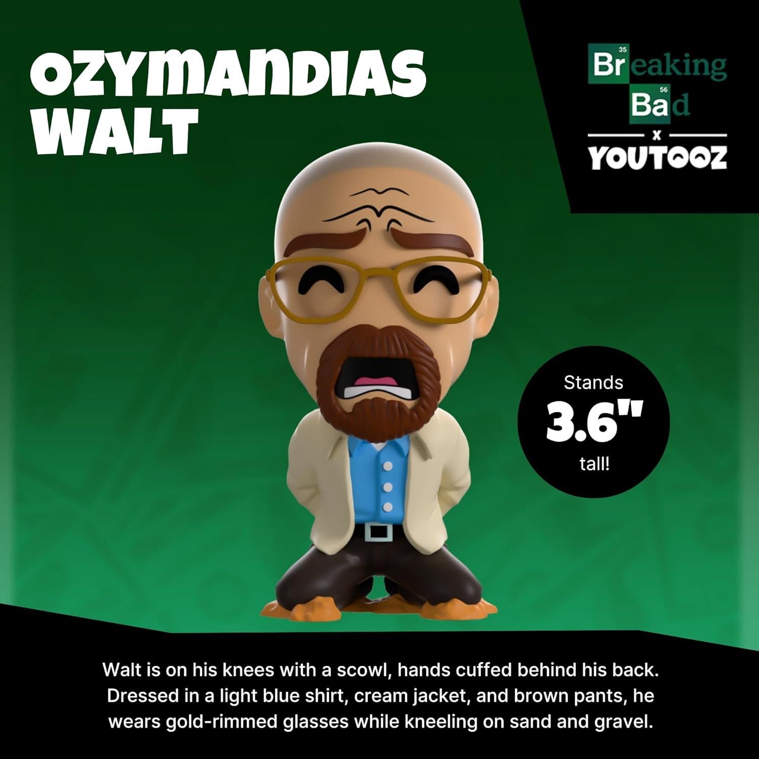 Figura de Vinilo Youtooz Ozymandias Walt 9.14 cm Breaking Bad