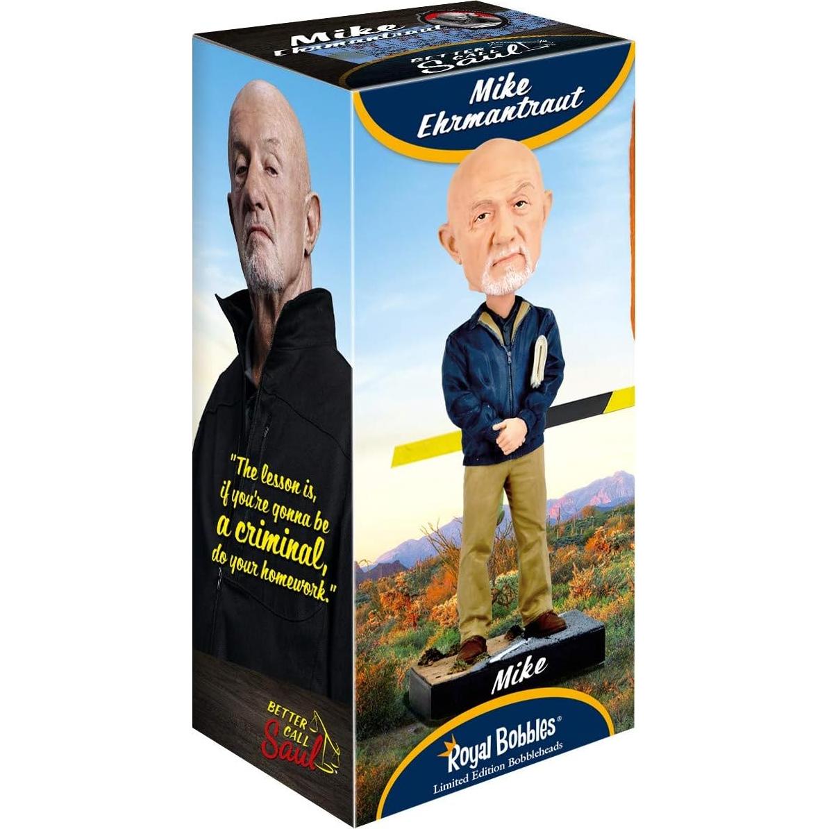 Estatua Coleccionable Royal Bobbles Mike Ehrmantraut 20.32 cm