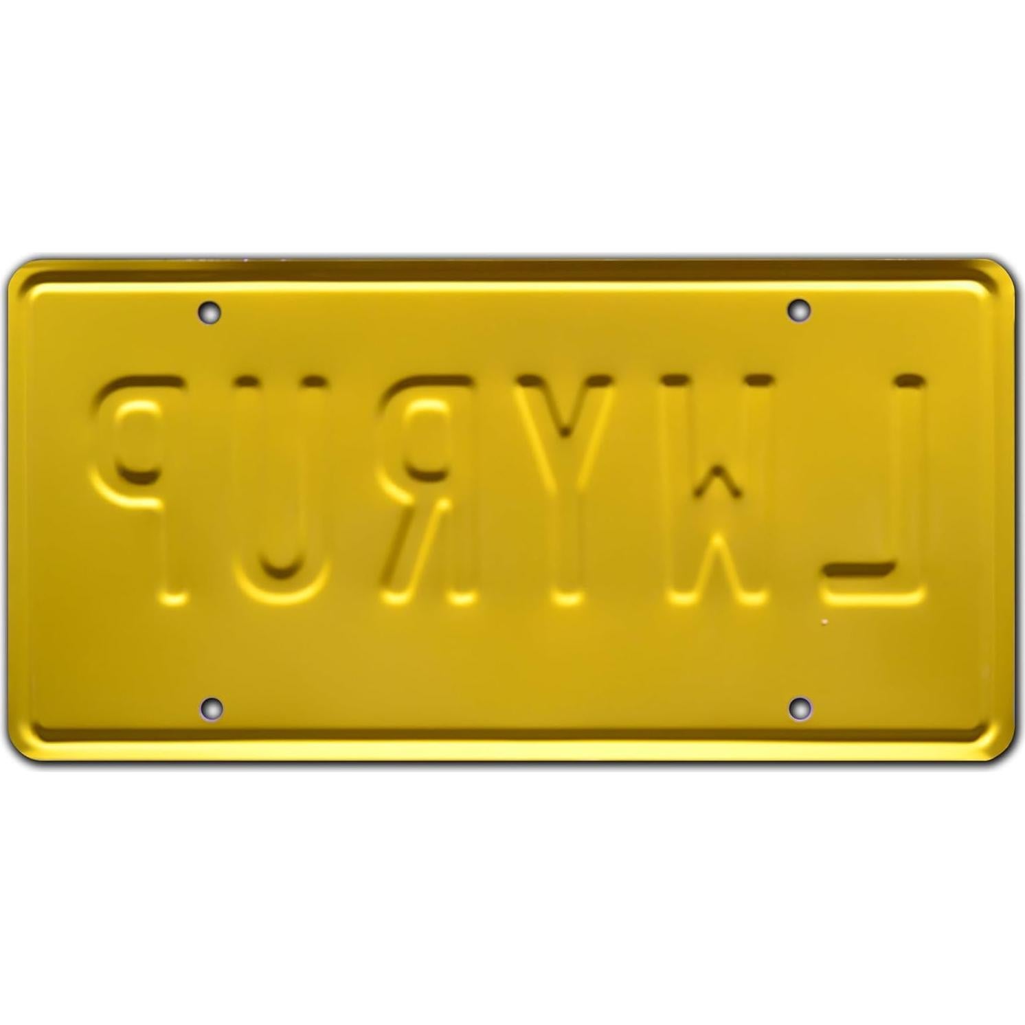 Placa de Licencia Decorativa LWYRUP Breaking Bad - 30.48x15.24 cm