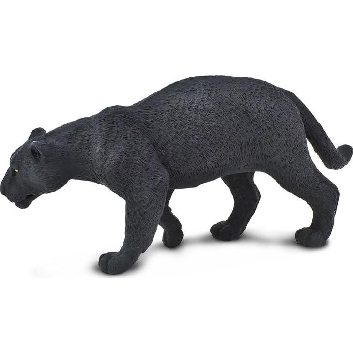 Figurita Jaguar Negro Safari Ltd 10 cm Juguete Educativo