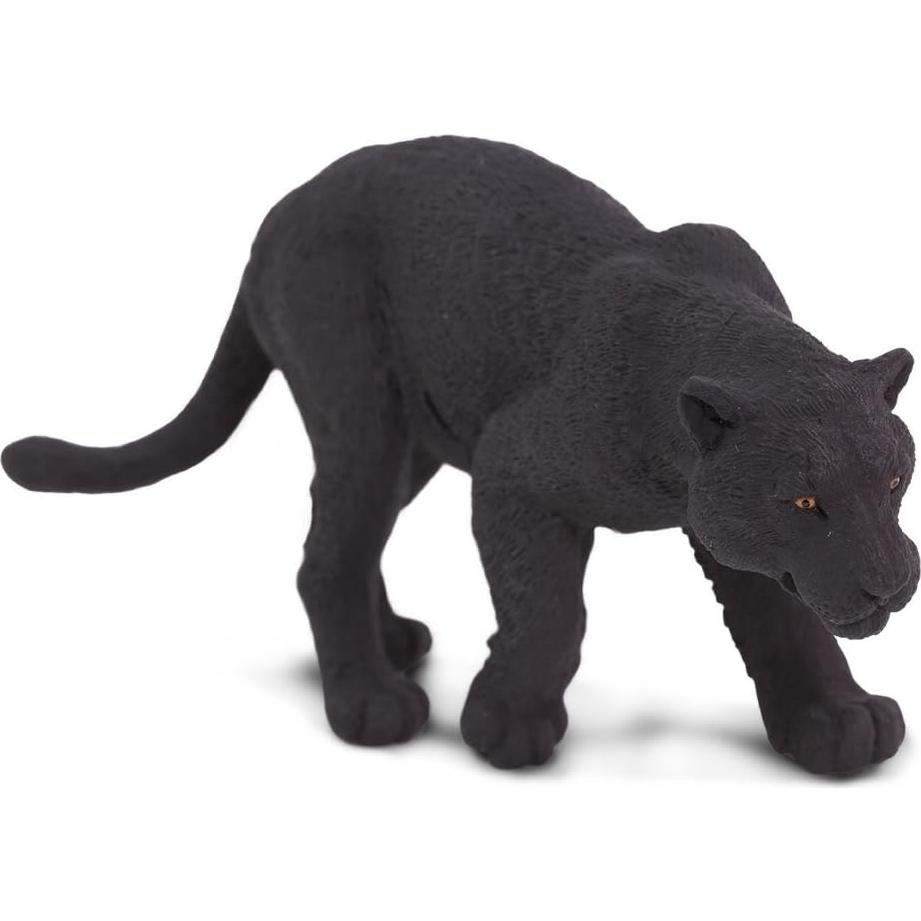 Figurita Jaguar Negro Safari Ltd 10 cm Juguete Educativo