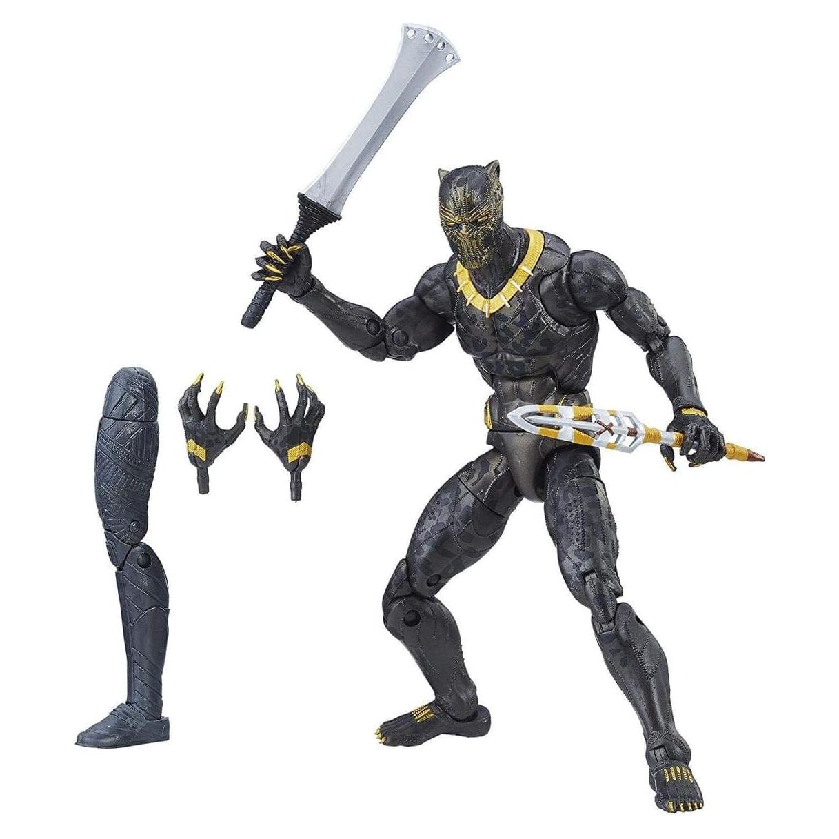 Figura Leyendas Marvel Erik Killmonger 16.5 cm Hasbro