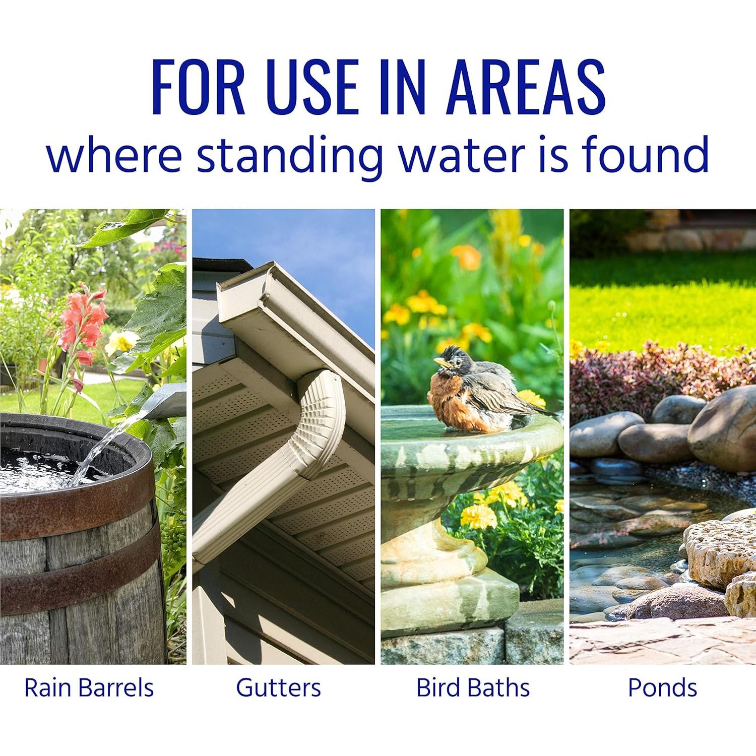 Larvicida para Mosquitos TERRO T1210 - 10 Paquetes Disolubles