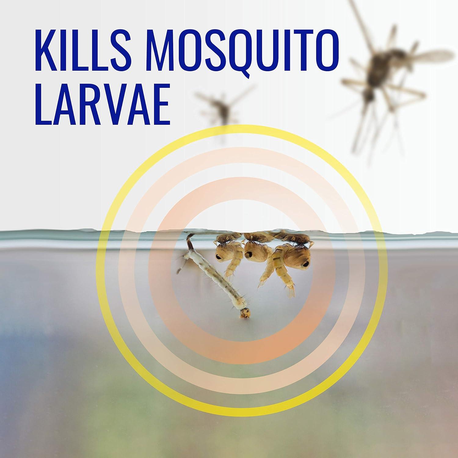 Larvicida para Mosquitos TERRO T1210 - 10 Paquetes Disolubles