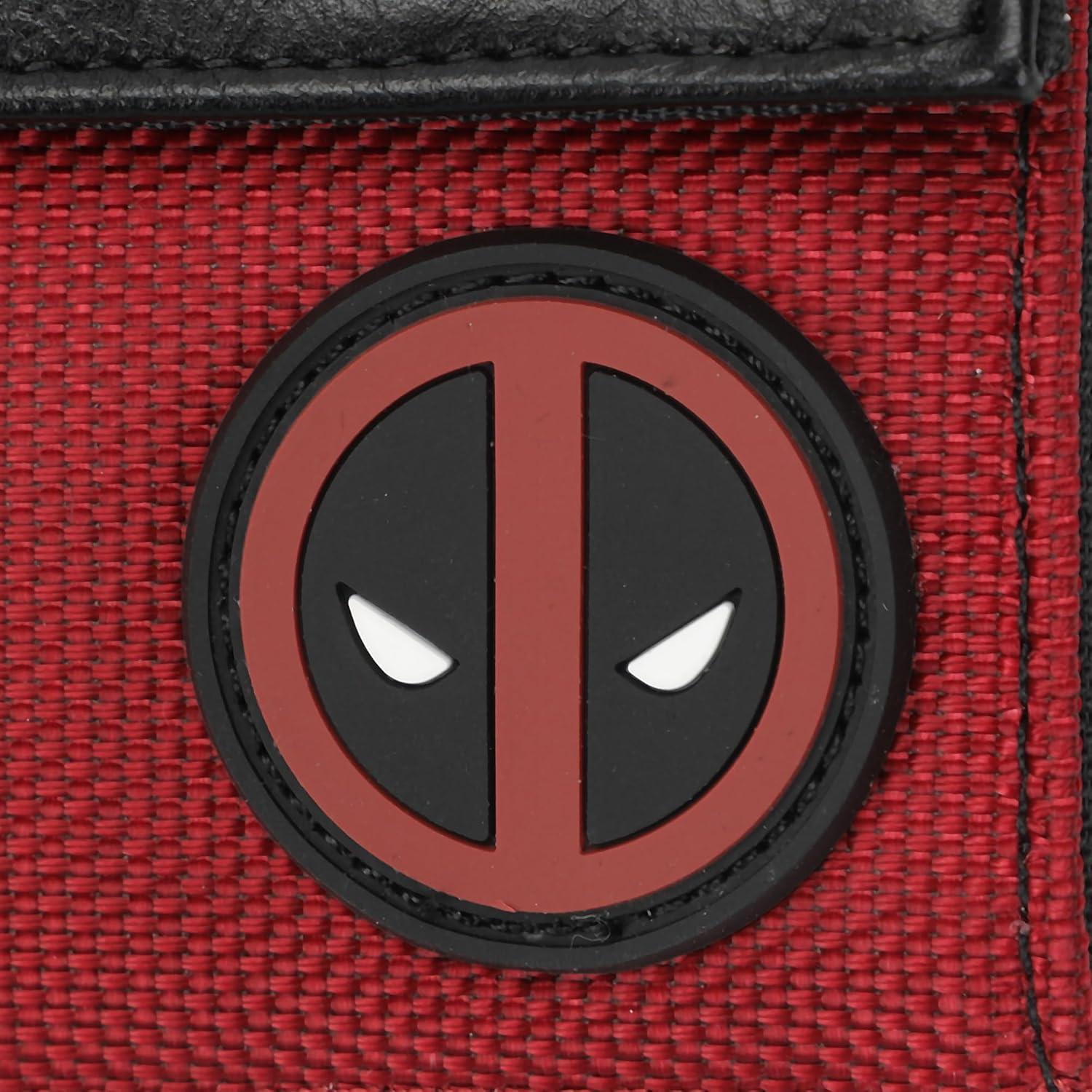 Cartera Trifold Marvel Deadpool con Cierre y 5 Ranuras