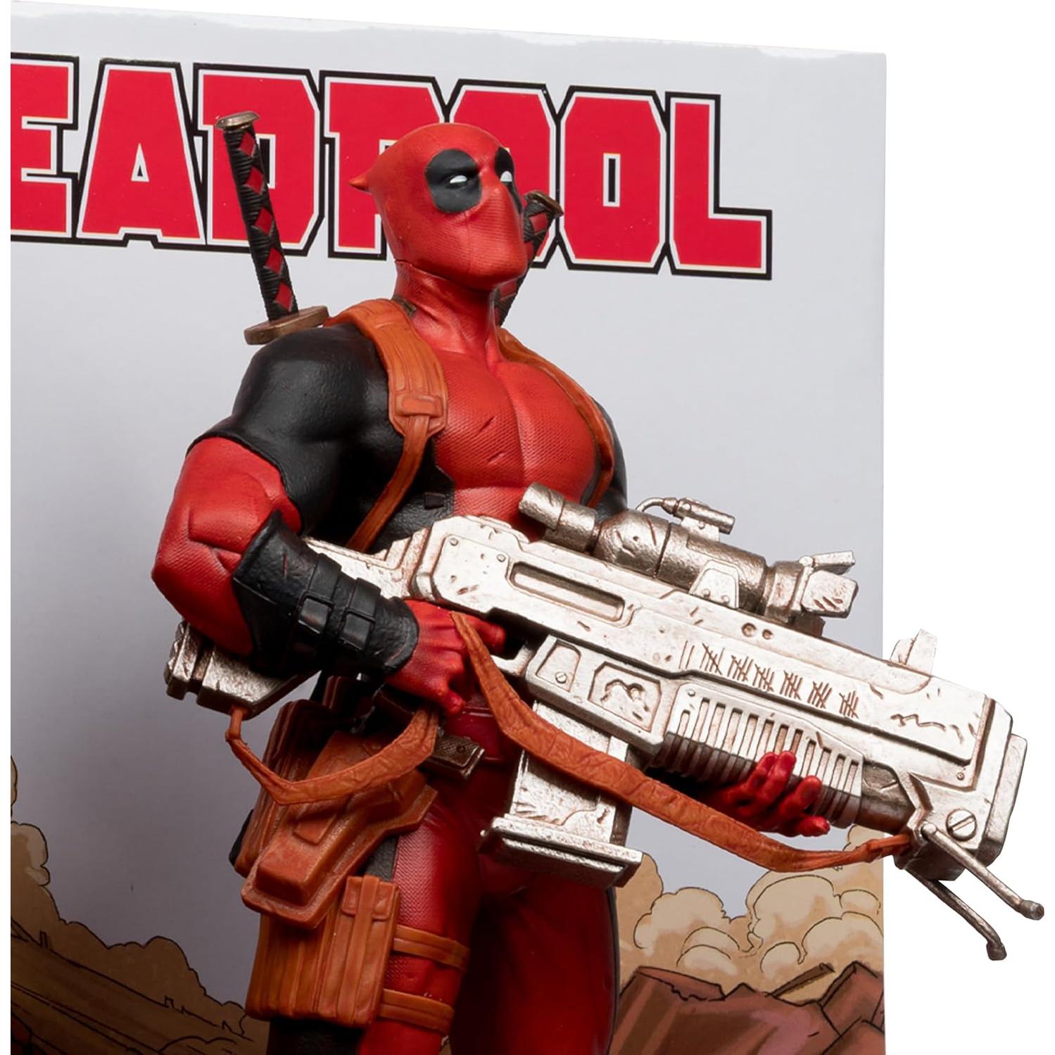 Muñeco Coleccionable Deadpool 1:6 McFarlane Toys con Escena