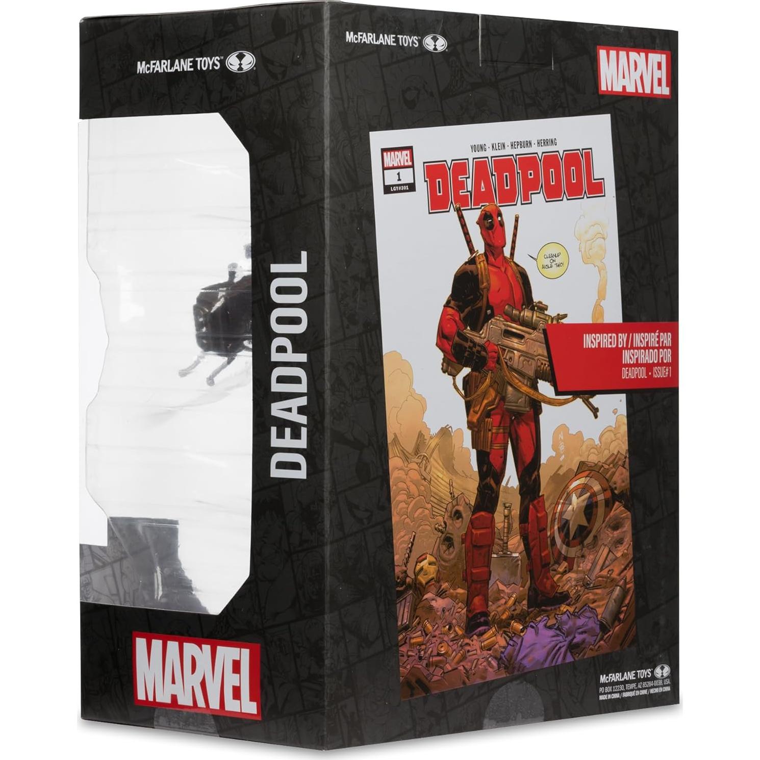Muñeco Coleccionable Deadpool 1:6 McFarlane Toys con Escena
