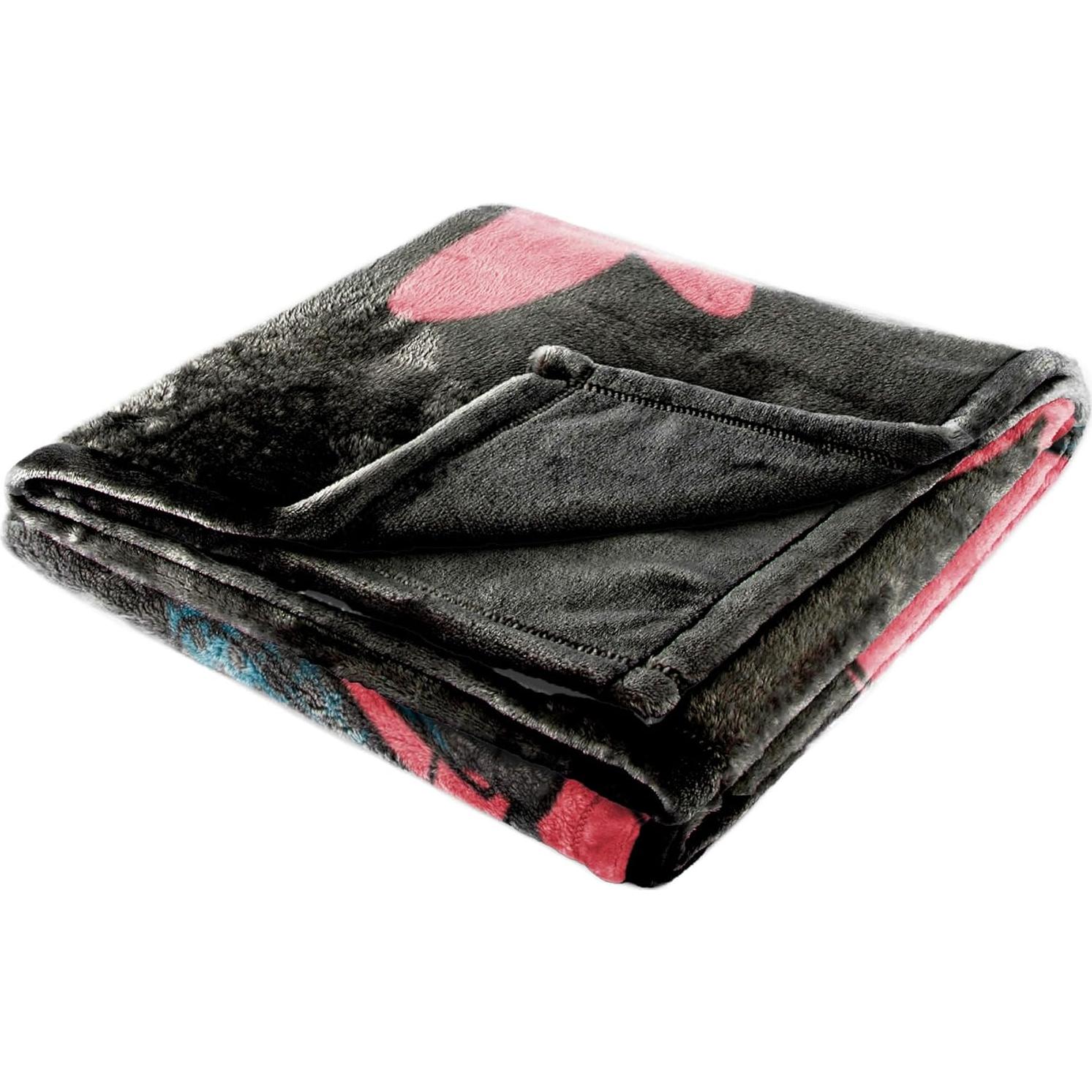 Manta de Peluche Jay Franco Deadpool 127x178 cm Negra