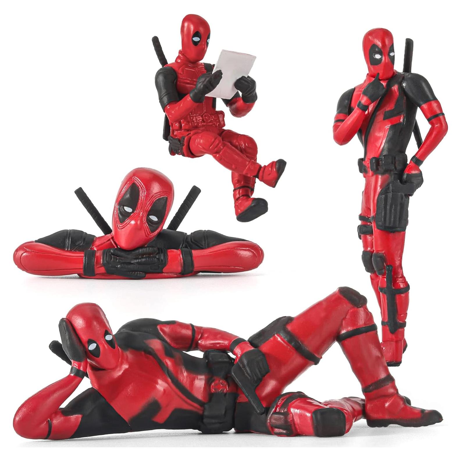 Figuras de Acción de Anime 4Pcs Queediz - Decoración para Hogar y Coche