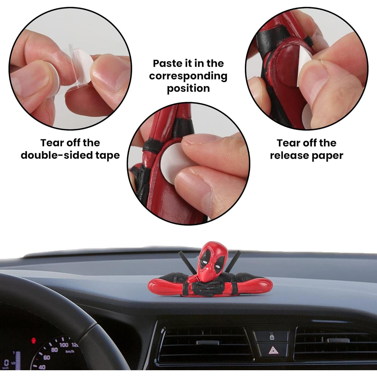 Figuras de Acción de Anime 4Pcs Queediz - Decoración para Hogar y Coche