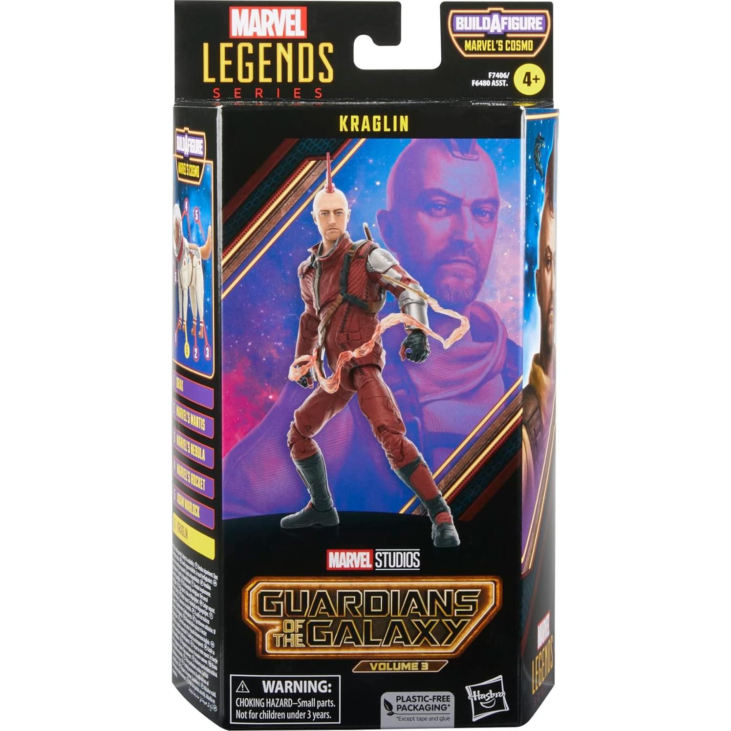 Figura de Acción Kraglin Marvel Legends 15.24 cm Hasbro