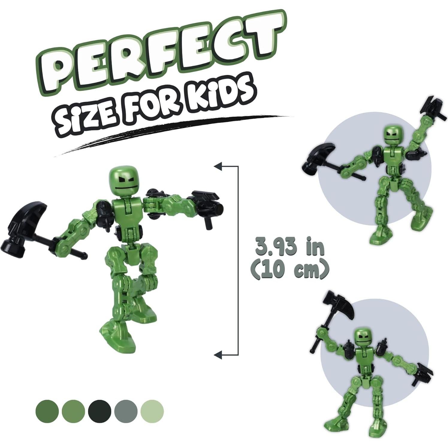 Set de 3 Figuras de Acción Klikbot Galaxy Zing - Stop Motion