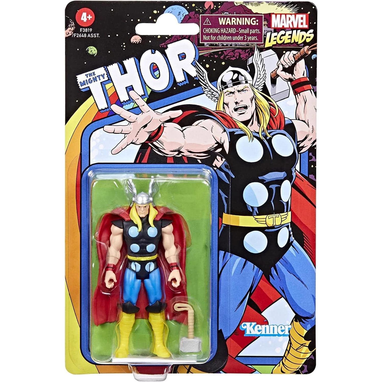 Figura de acción Thor Marvel Legends 3.75" Retro Hasbro