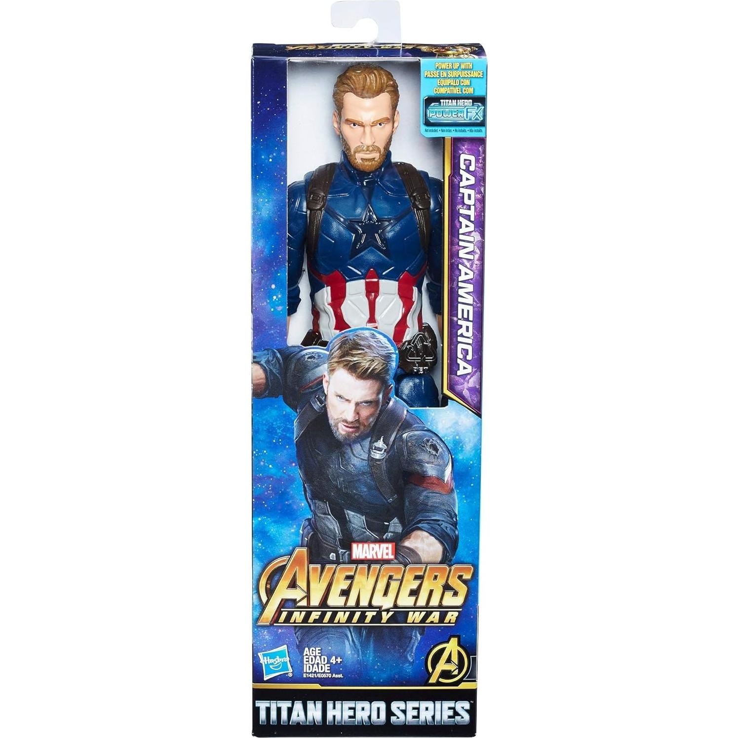 Figura Capitán América Titan Hero Series 30.5 cm Hasbro