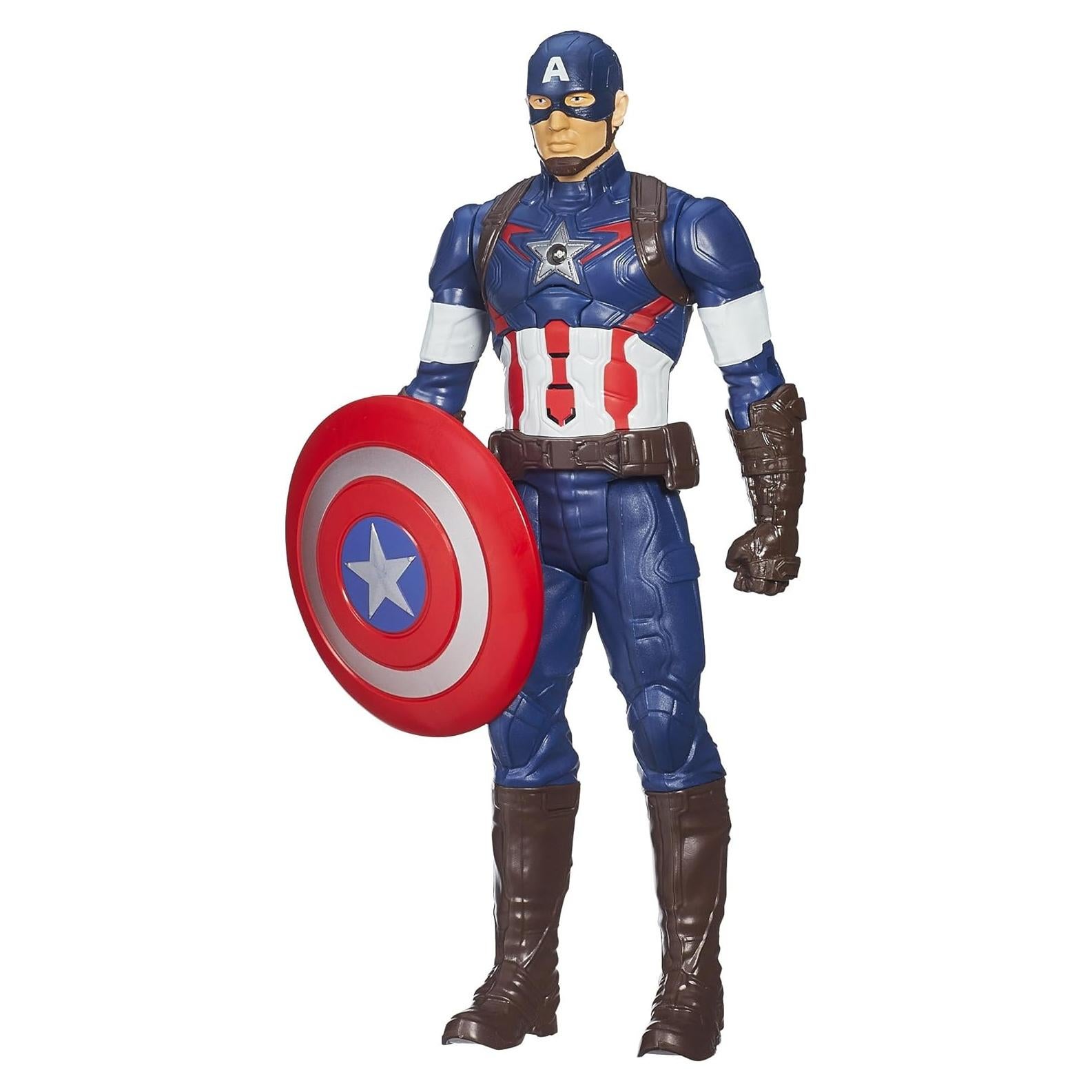 Figura de Acción Capitán América Titan Hero Tech 30.5 cm Hasbro