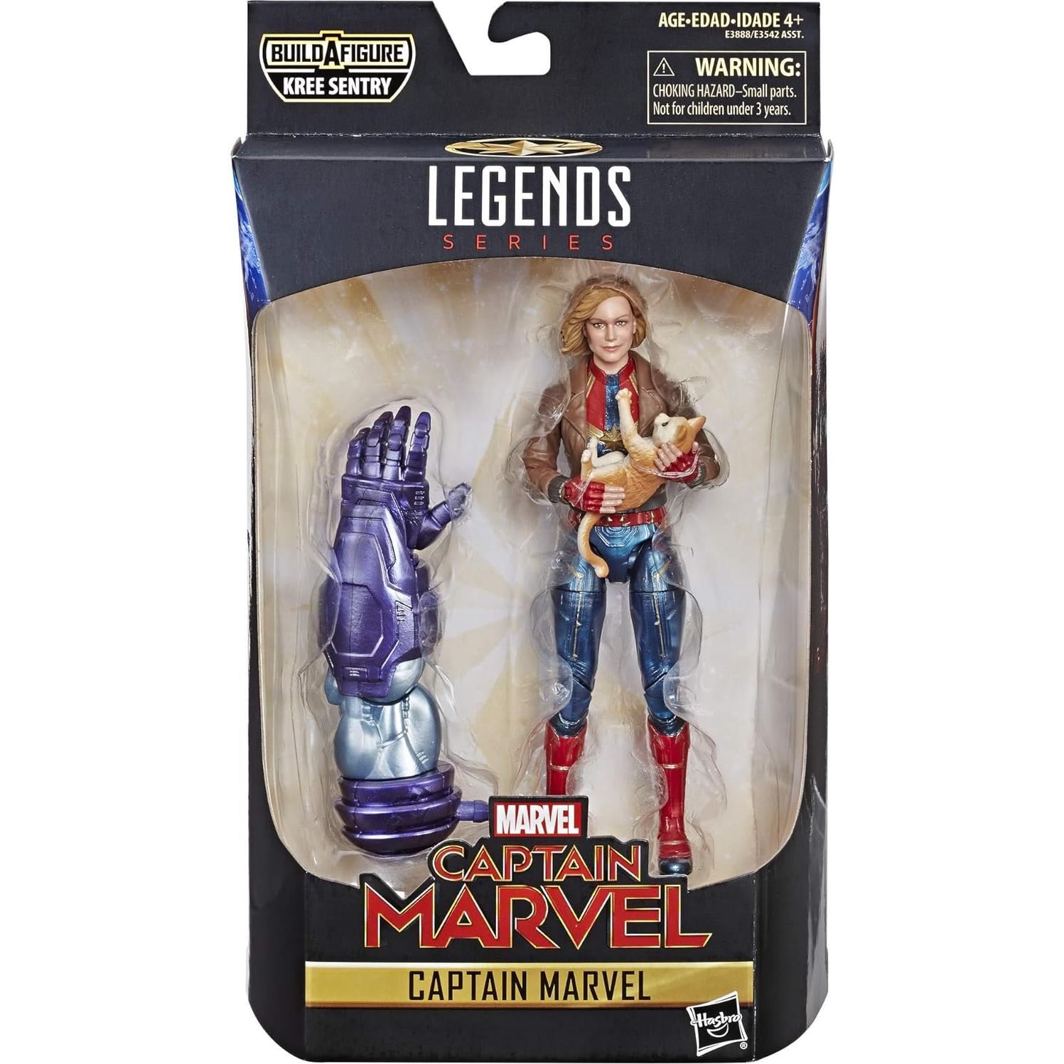 Figura de acción Capitán Marvel Kree 15.24 cm Hasbro