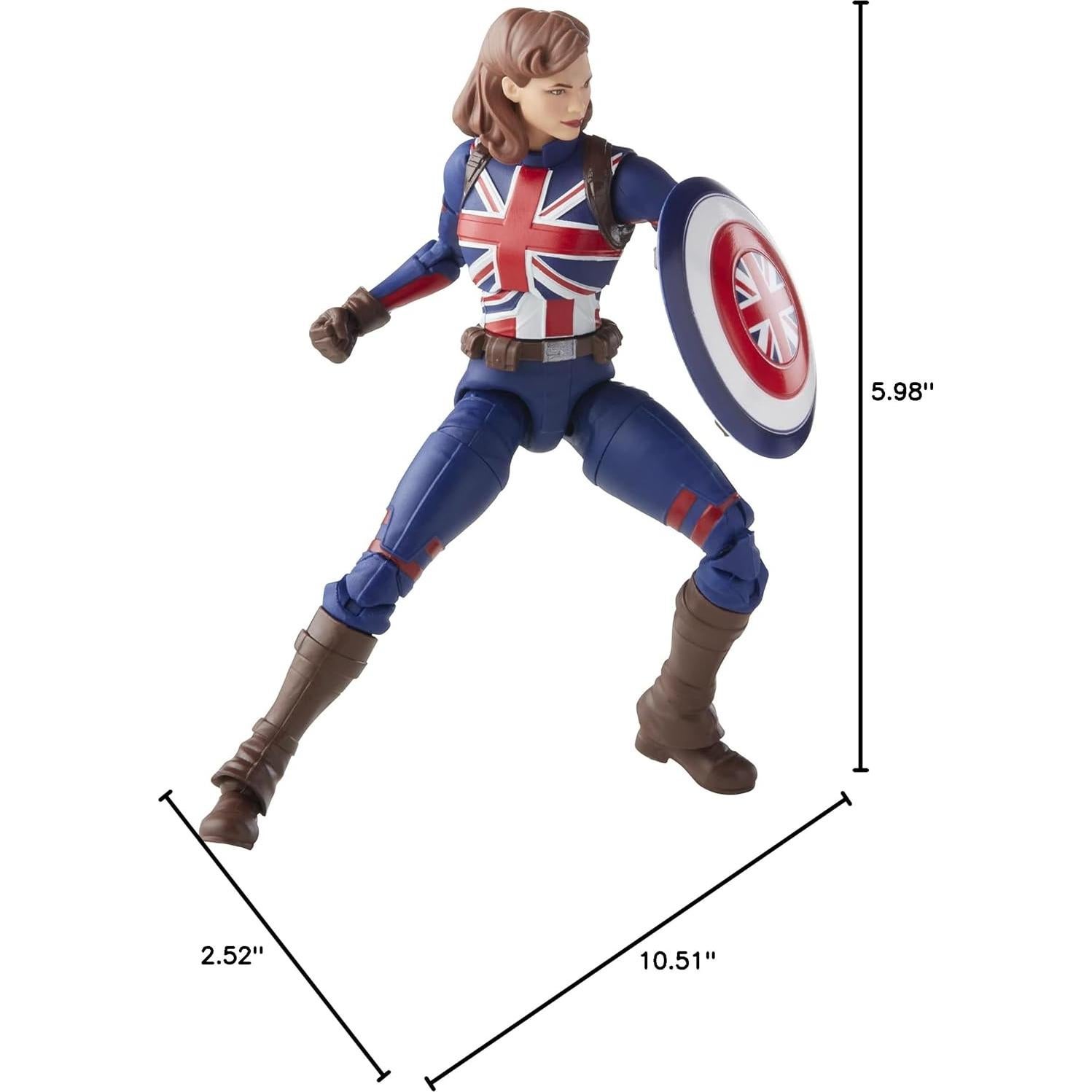 Figura de Acción Marvel Legends Captain Carter 15 cm Hasbro