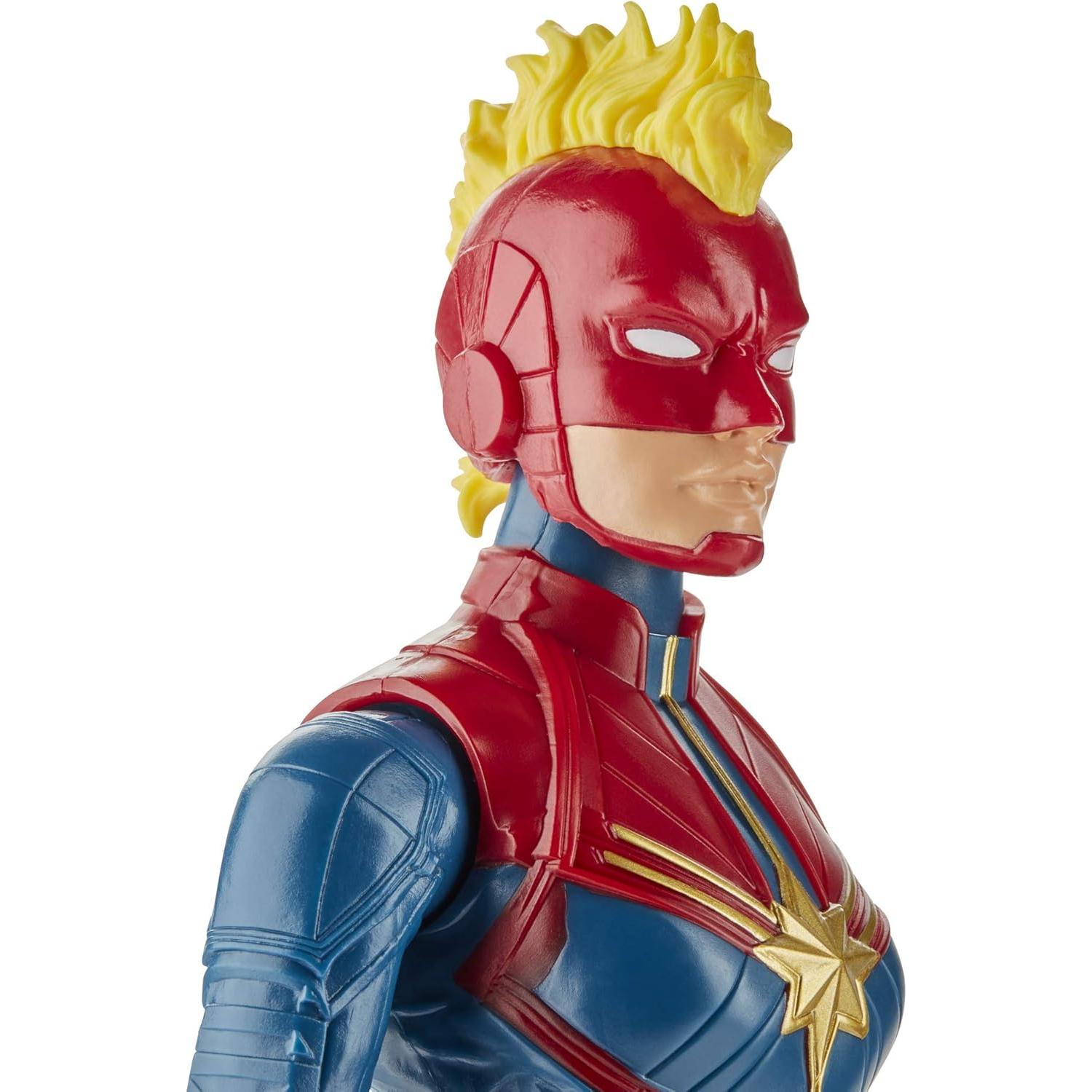 Figura de acción Capitán Marvel 30 cm Hasbro Titan Hero