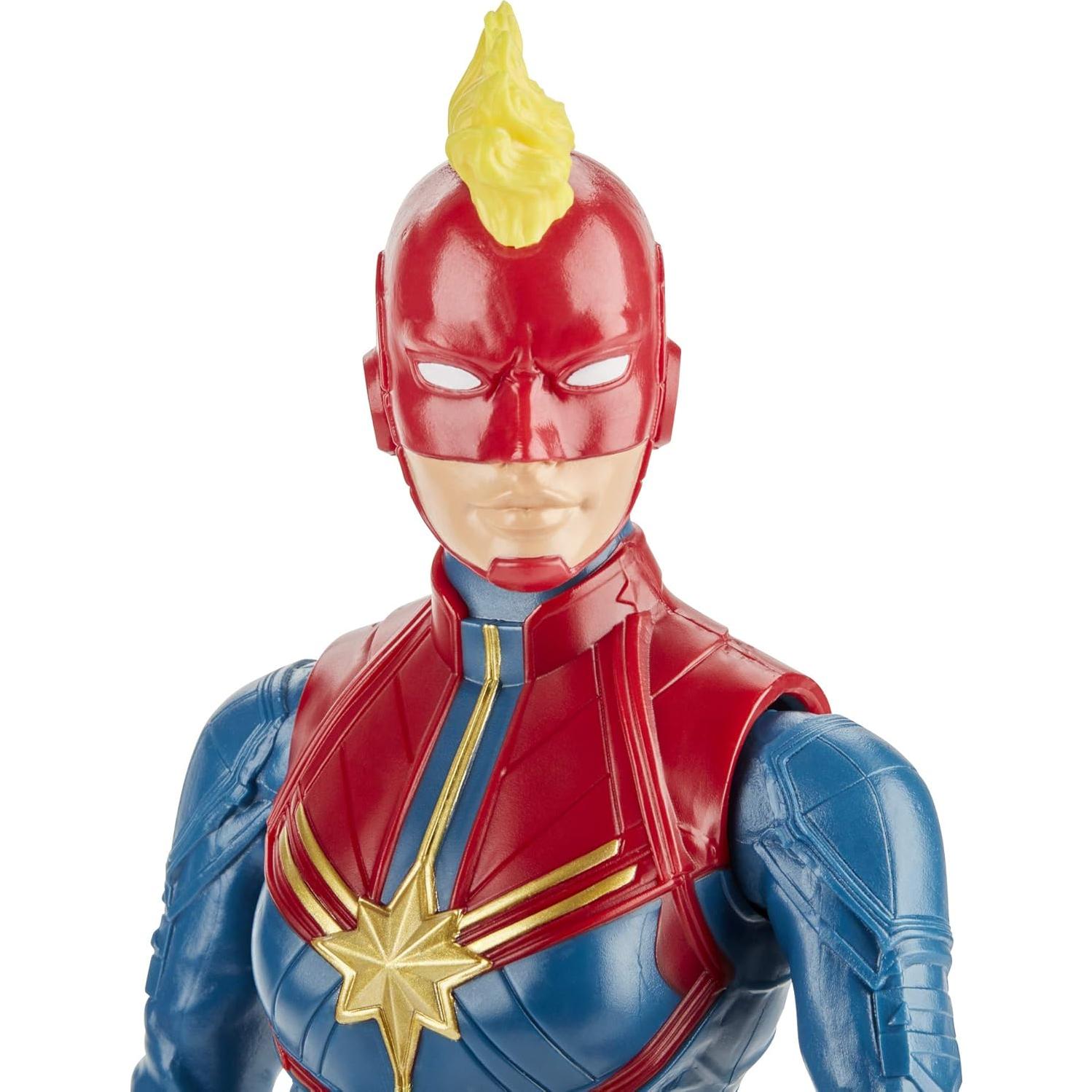 Figura de acción Capitán Marvel 30 cm Hasbro Titan Hero