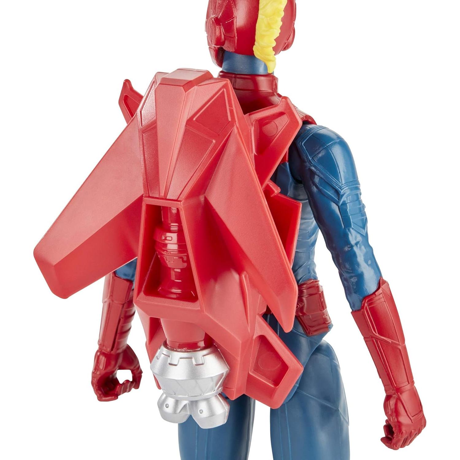 Figura de acción Capitán Marvel 30 cm Hasbro Titan Hero
