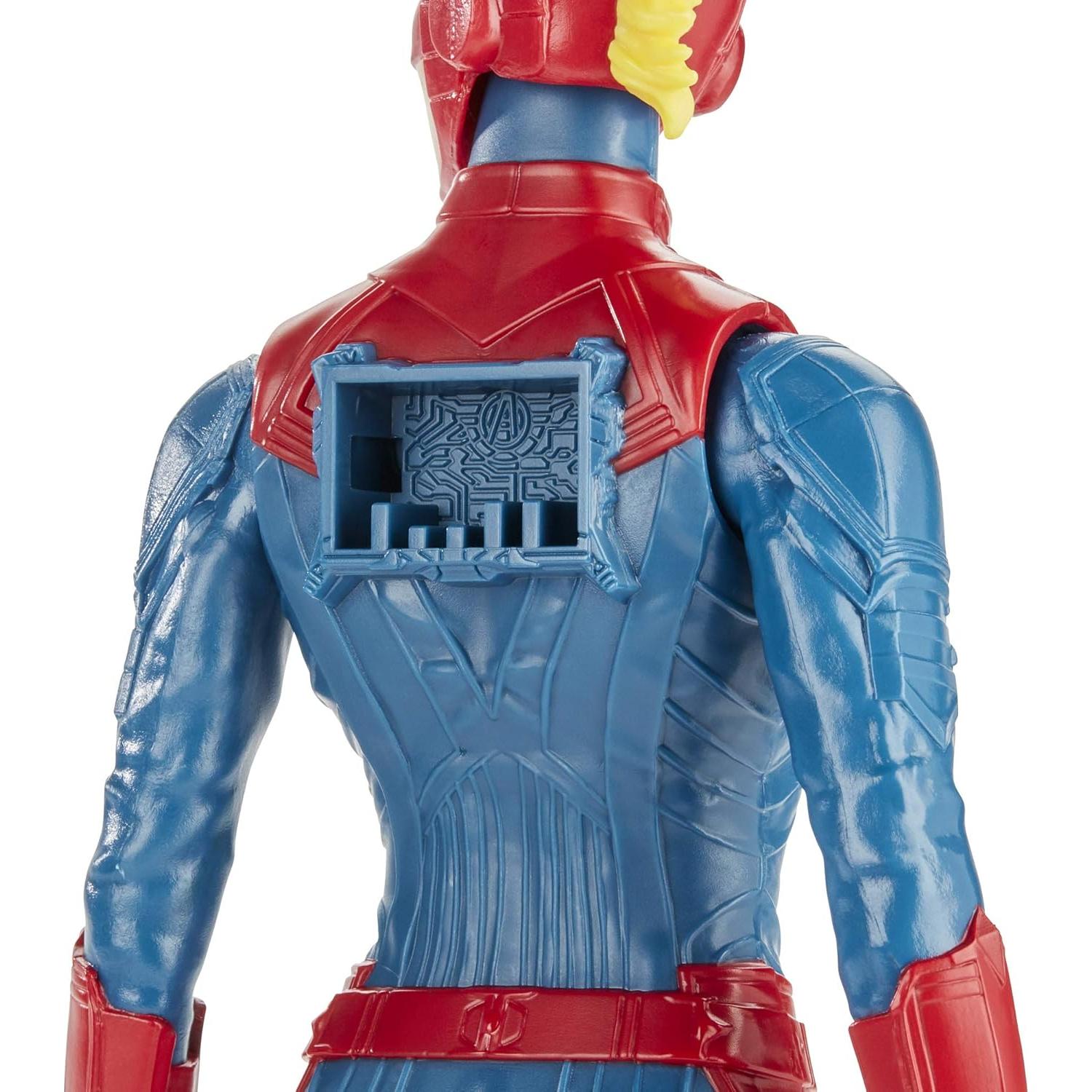 Figura de acción Capitán Marvel 30 cm Hasbro Titan Hero