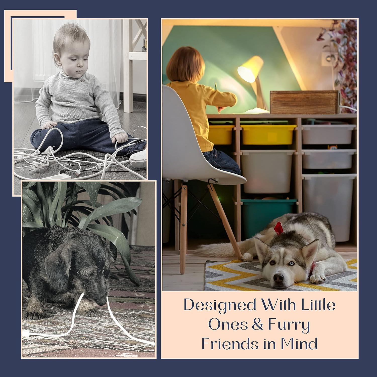 Caja Organizadora de Cables Luxe Designs LEGAZO 39.6x16.8cm