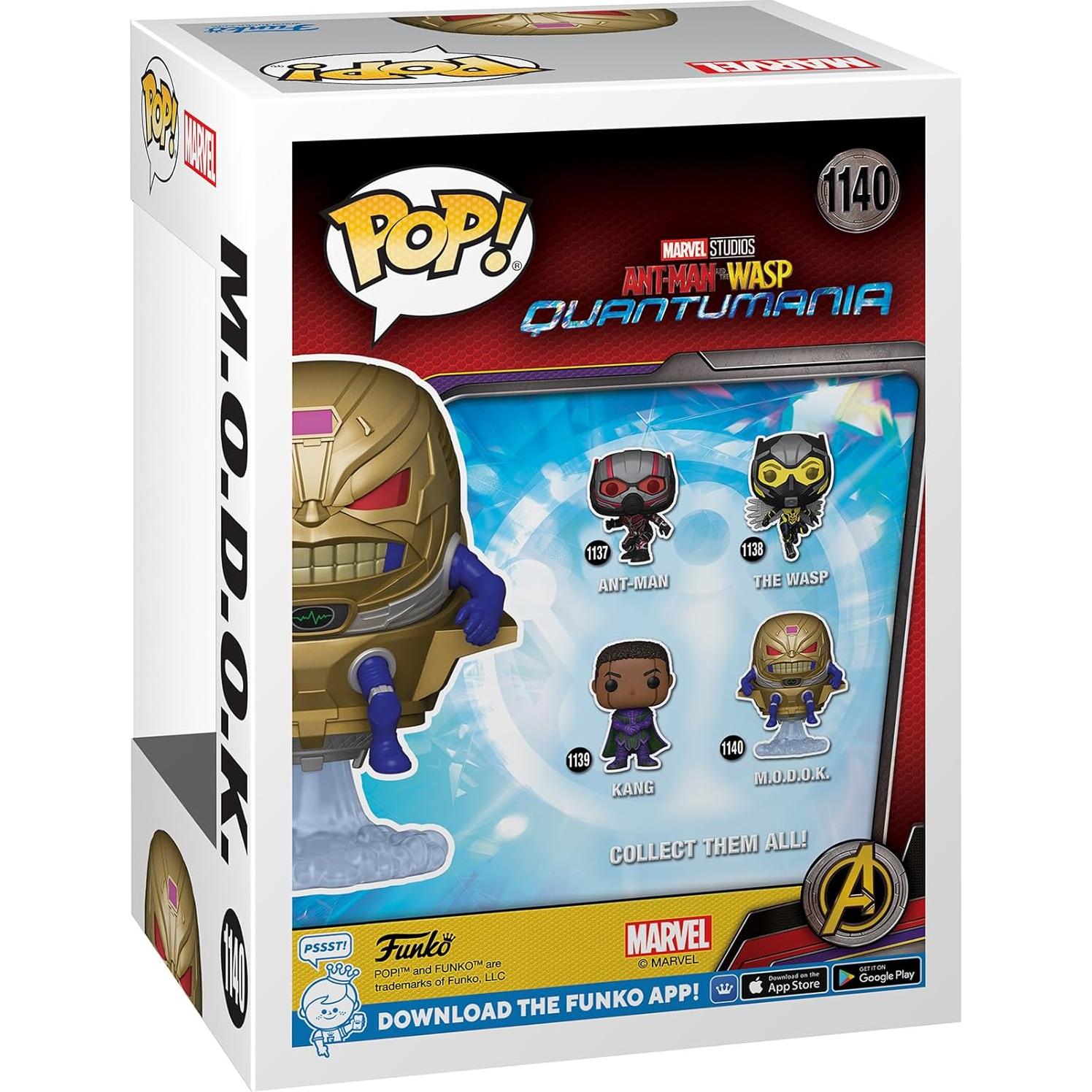 Funko POP! Vinilo Marvel Ant-Man Quantumania M.O.D.O.K. 11.5cm