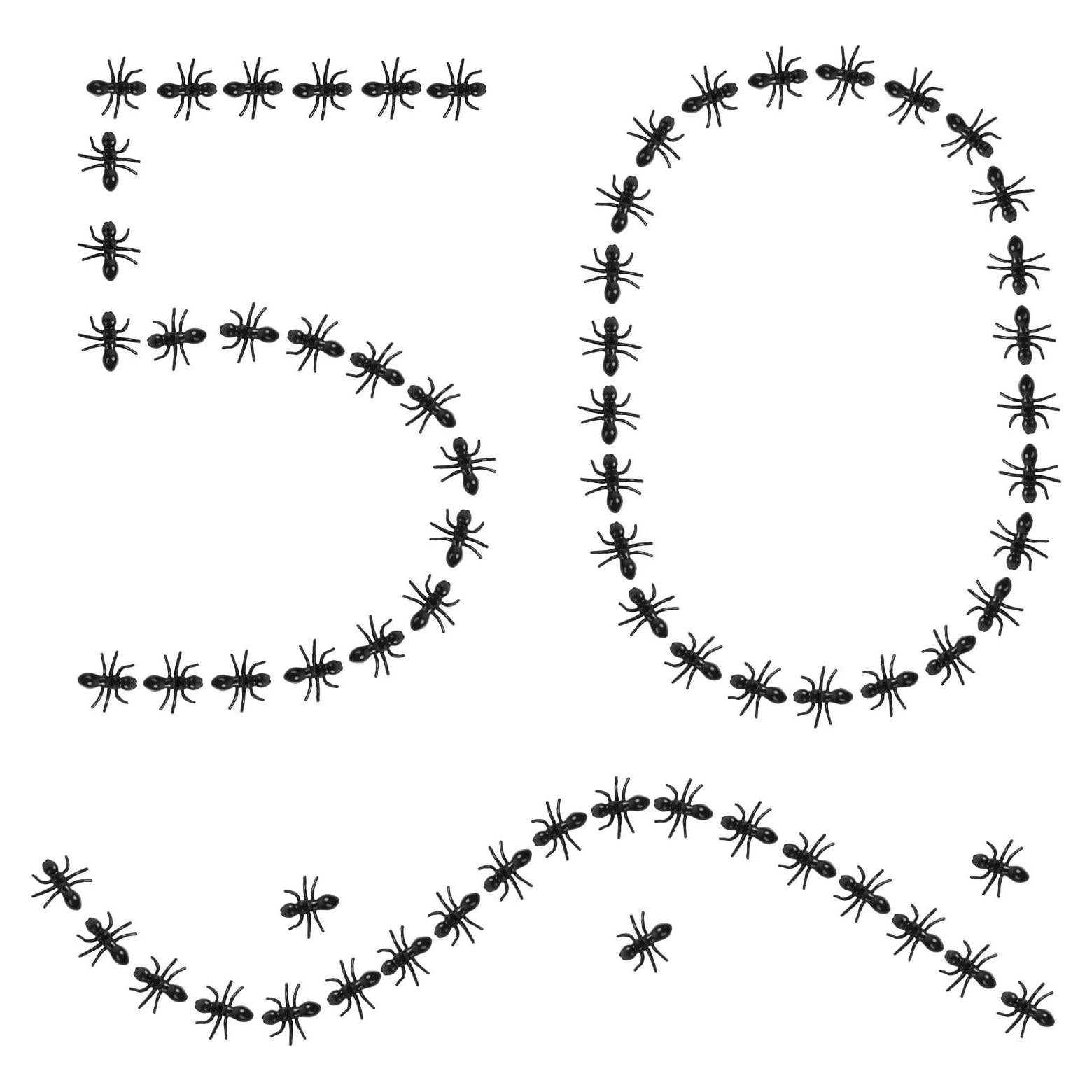 Hormigas Falsas LOVESTOWN 50 Piezas Juguete de Broma Realista