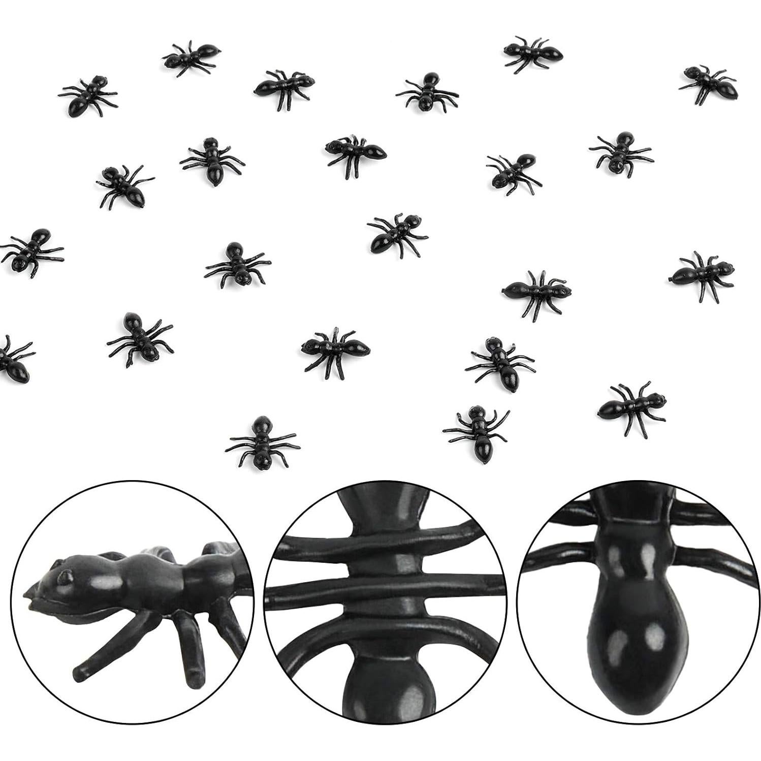 Hormigas Falsas LOVESTOWN 50 Piezas Juguete de Broma Realista