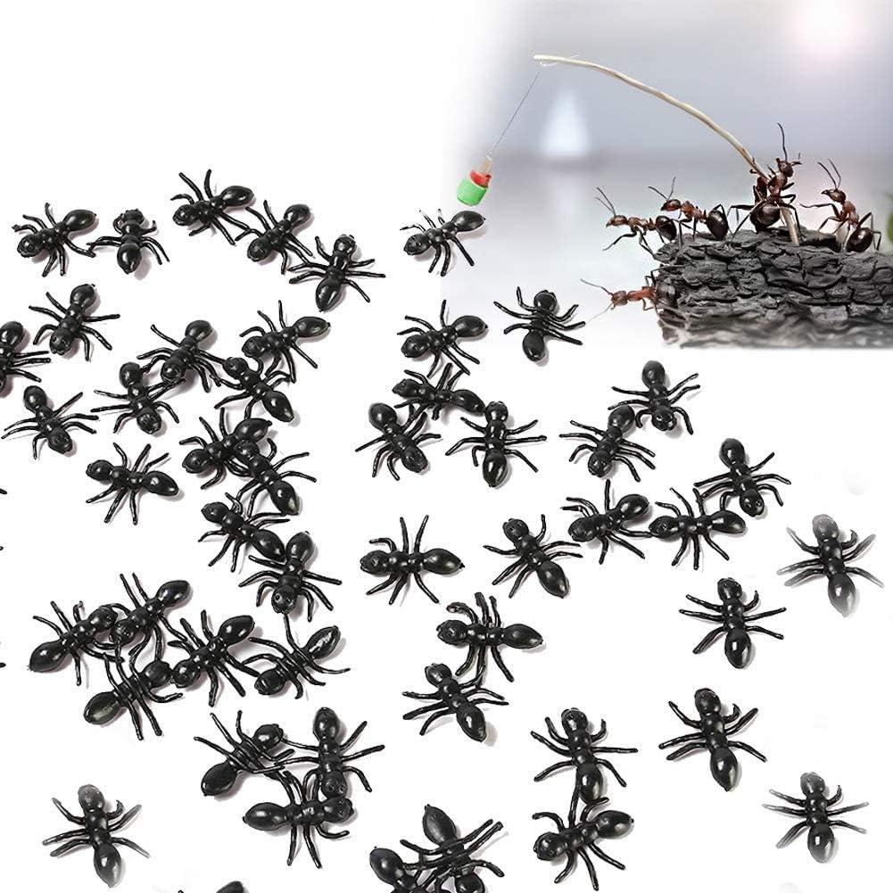 Hormigas Falsas LOVESTOWN 50 Piezas Juguete de Broma Realista