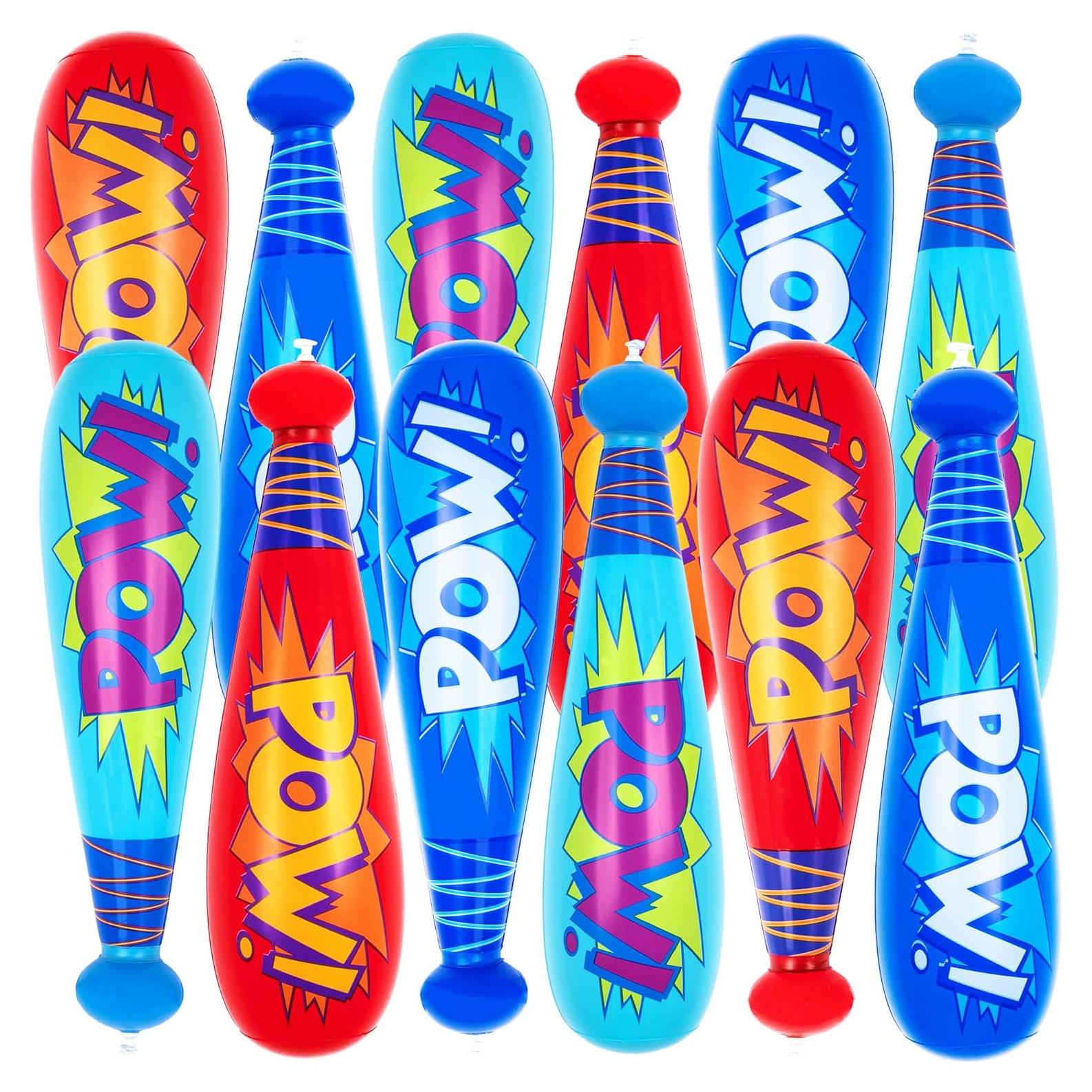 Bates Inflables de Béisbol ArtCreativity - 20" - Paquete de 12