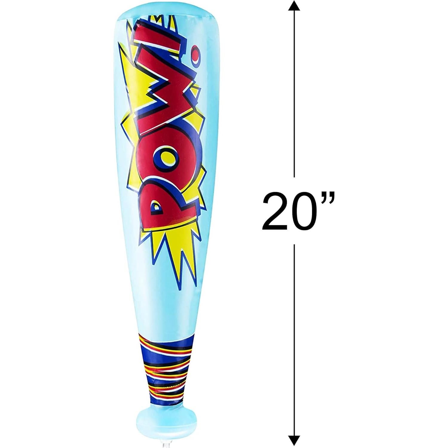 Bates Inflables de Béisbol ArtCreativity - 20" - Paquete de 12