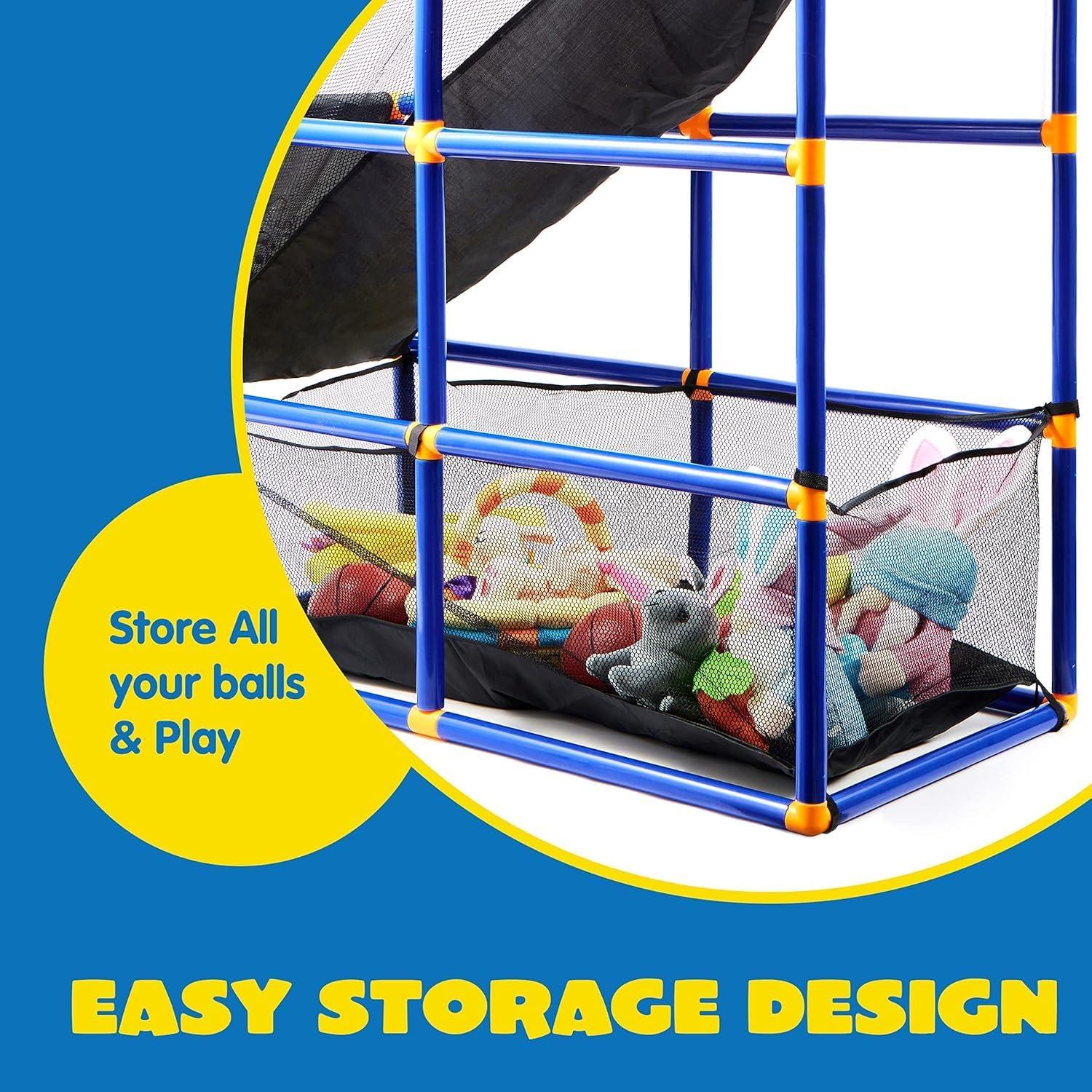 Juego de Baloncesto Arcade JOYIN con 4 Pelotas y Bomba - 1.83m