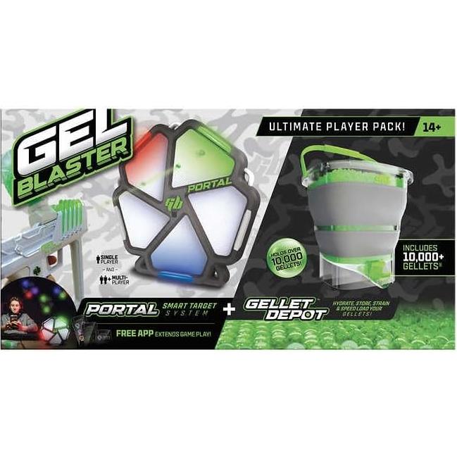 Paquete Gel Blaster Portal + Gellet Depot - Almacenamiento y Juegos
