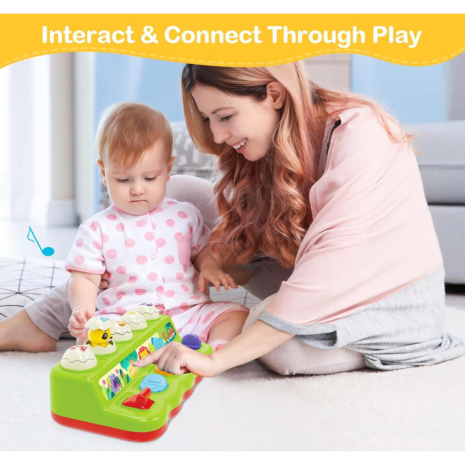 Juguete Musical Interactivo Ellinjan para Bebés 6-18 Meses