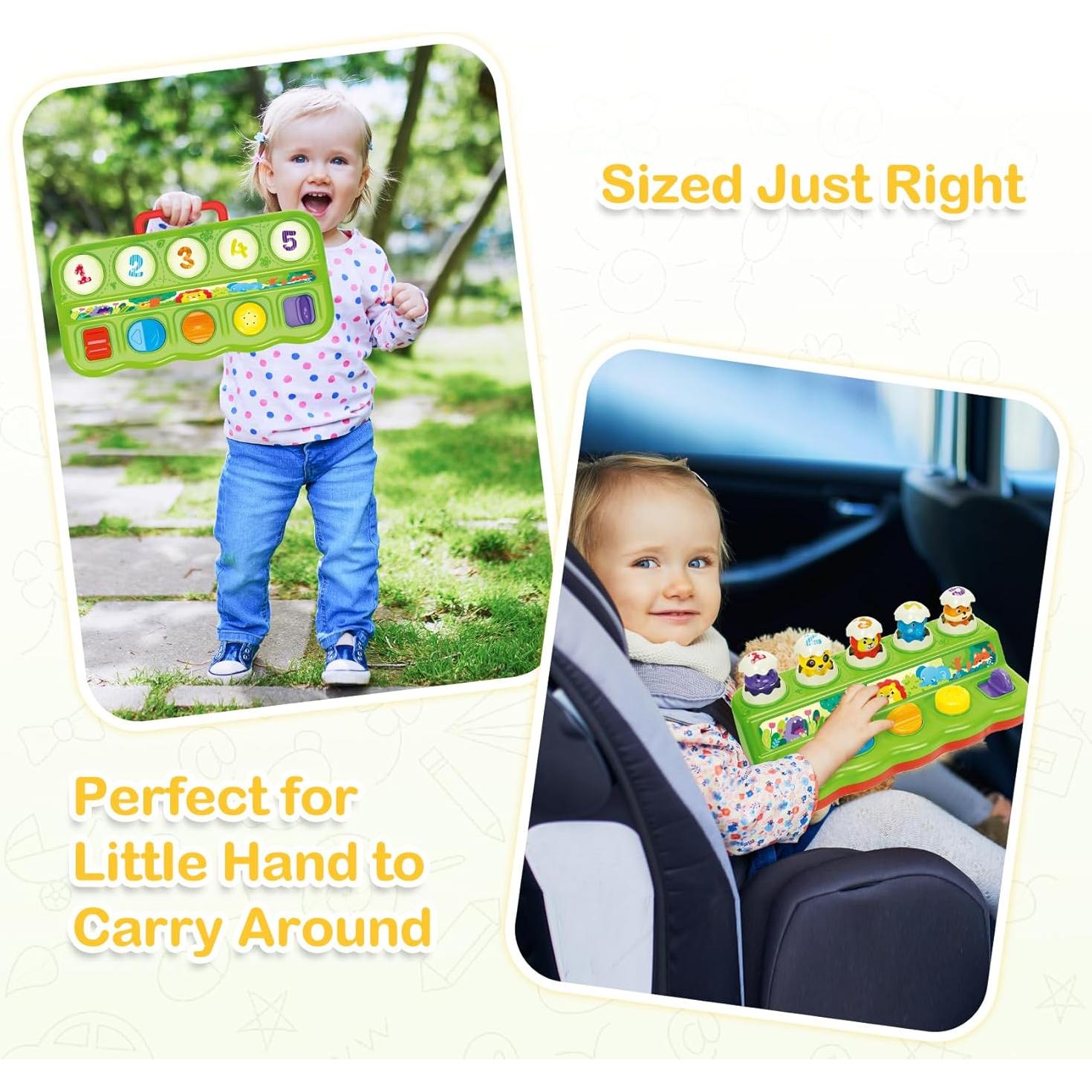 Juguete Musical Interactivo Ellinjan para Bebés 6-18 Meses