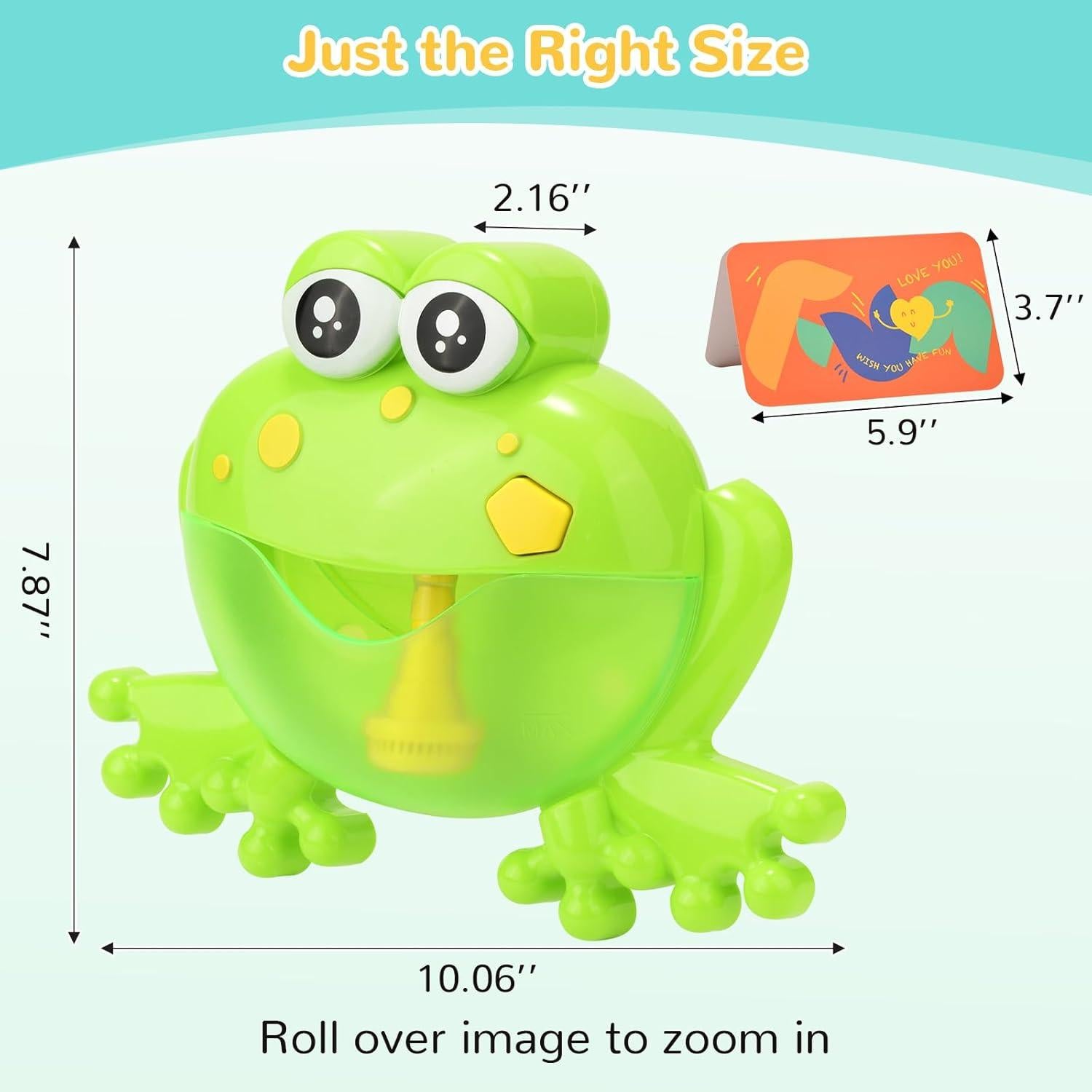 Juguete de Burbujas Rana Quanzhou 24 Canciones Iluminado