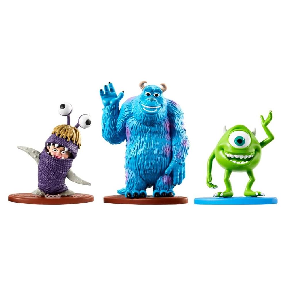 Juego de Figuras Mattel Monsters Inc Sulley Mike Boo 3 Piezas