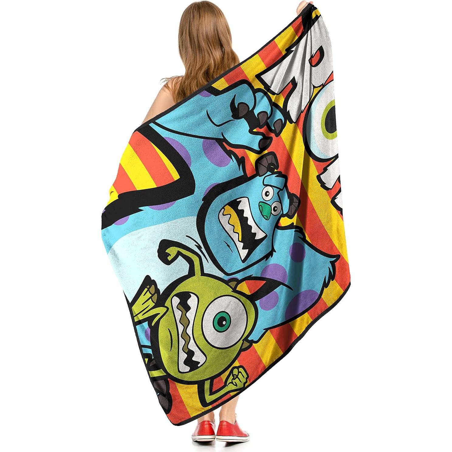 Manta Micro Raschel Monsters Inc The Northwest 116.8x152.4 cm