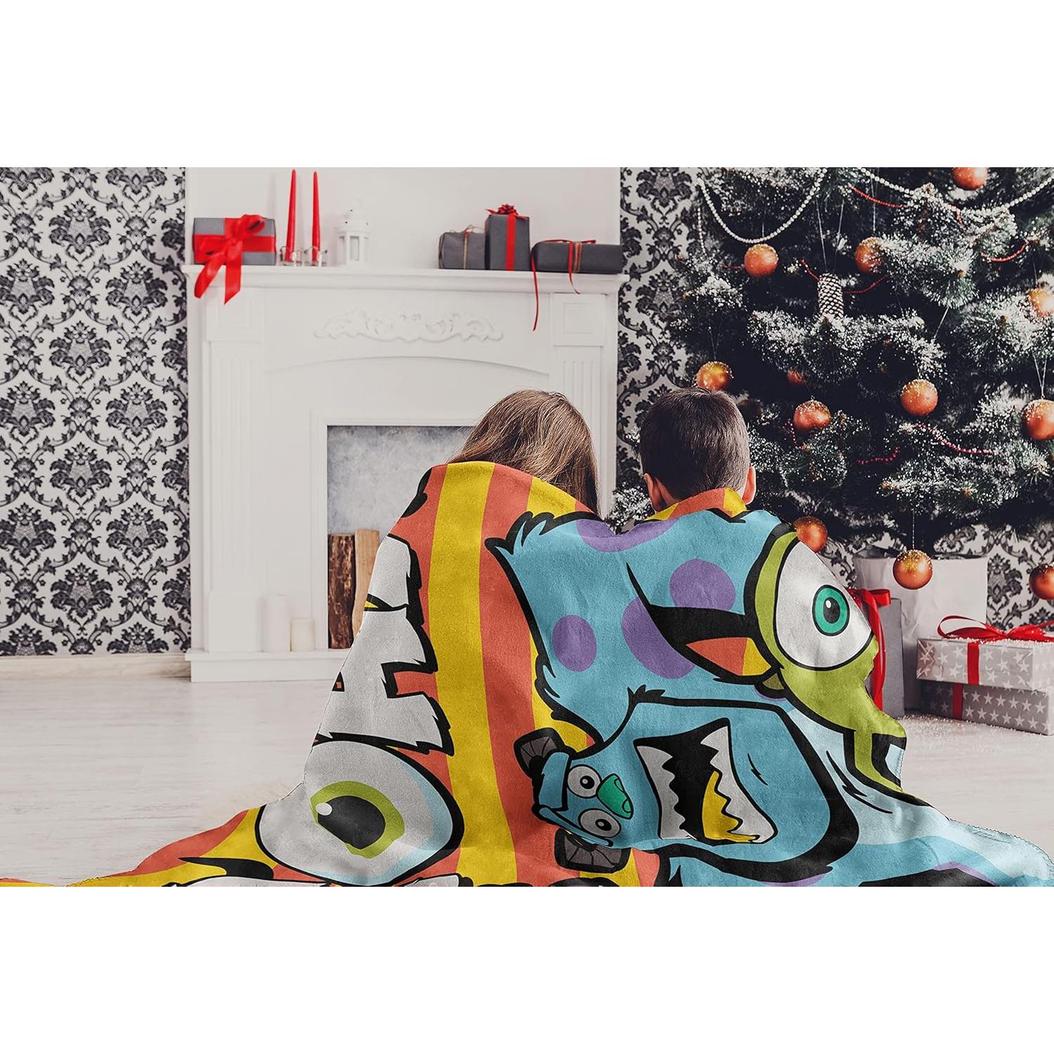 Manta Micro Raschel Monsters Inc The Northwest 116.8x152.4 cm