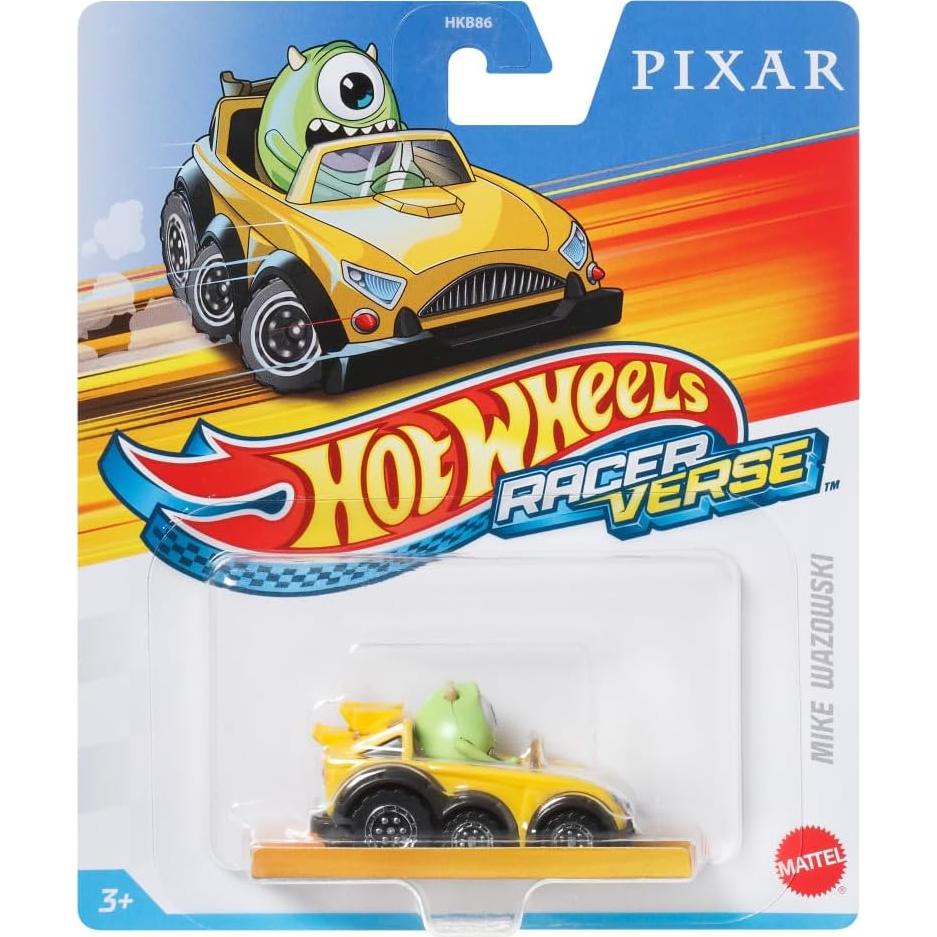 Figurita RACERVERSE Mike Wazowski Mattel 3.4x13.9x16.5cm