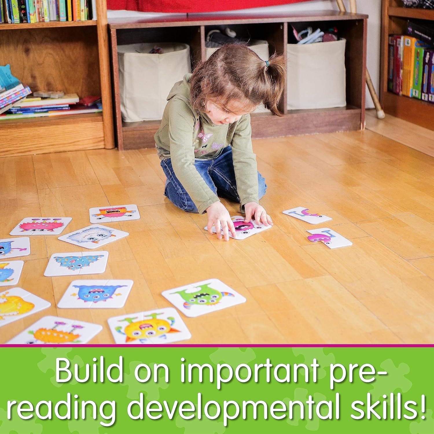 Rompecabezas de Emparejamiento Monstruos - El Viaje del Aprendizaje