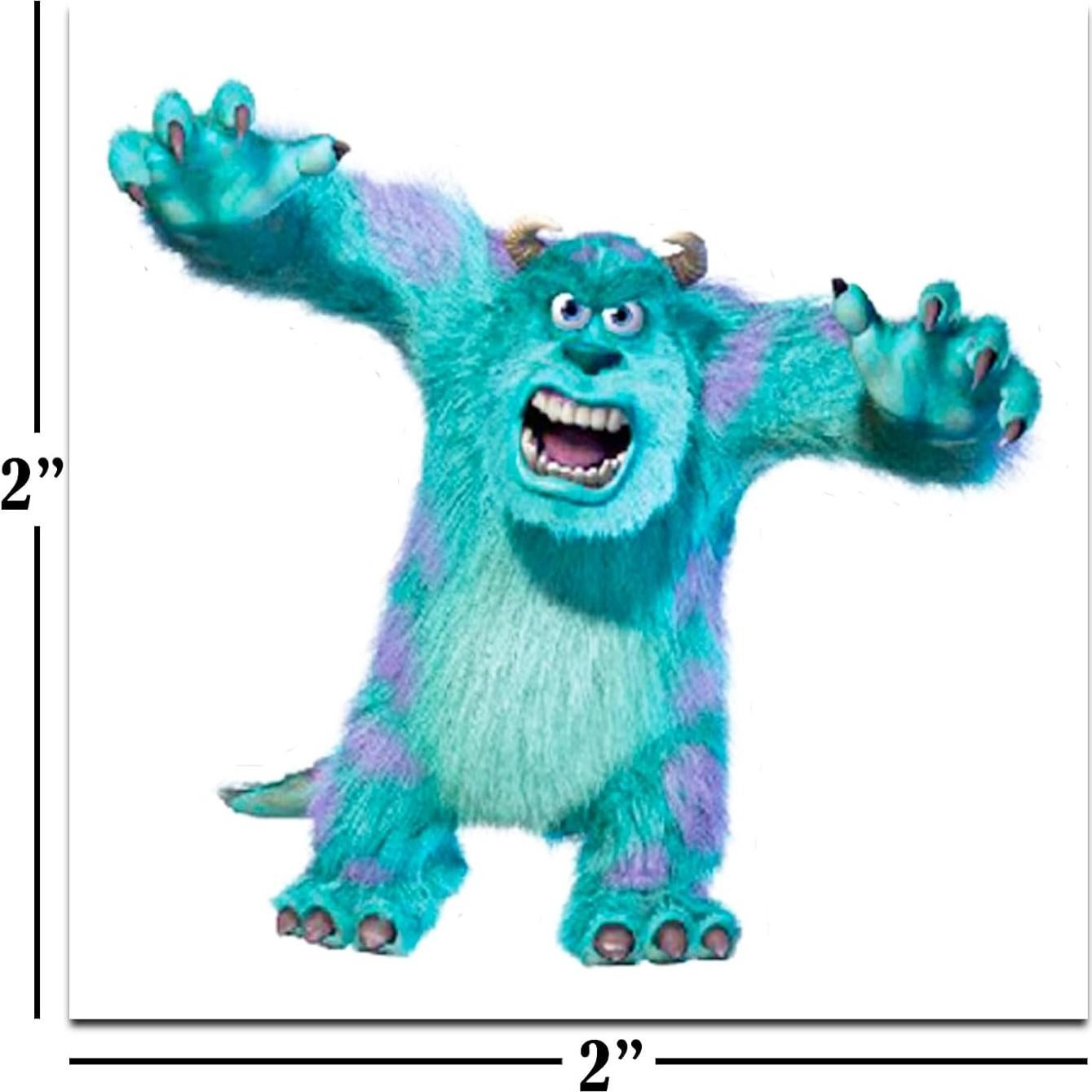 Paquete de 72 Tatuajes Temporales Disney Monsters Inc 5.08 cm