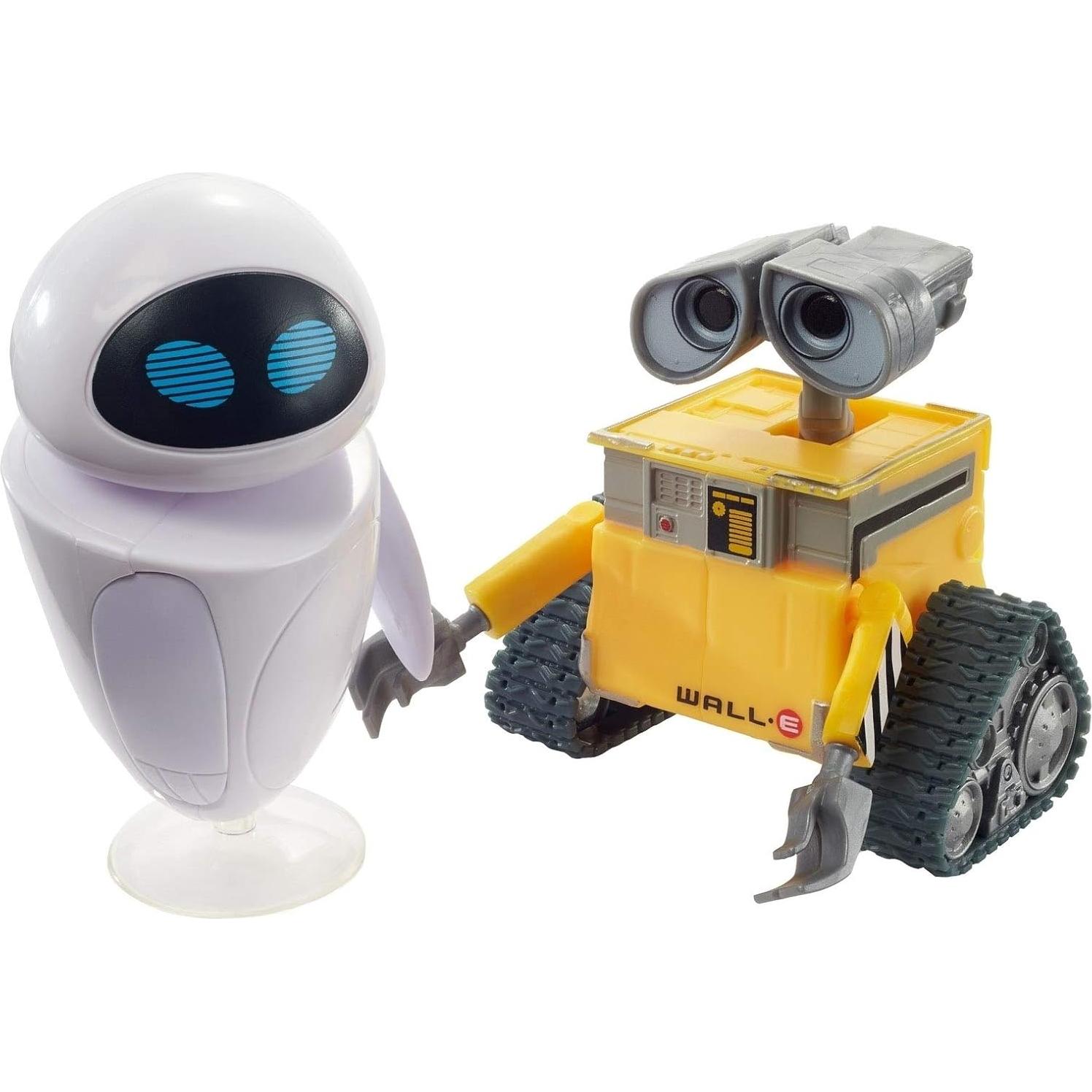Figuras de Acción Pixar Wall-E y Eve - Juguetes Coleccionables